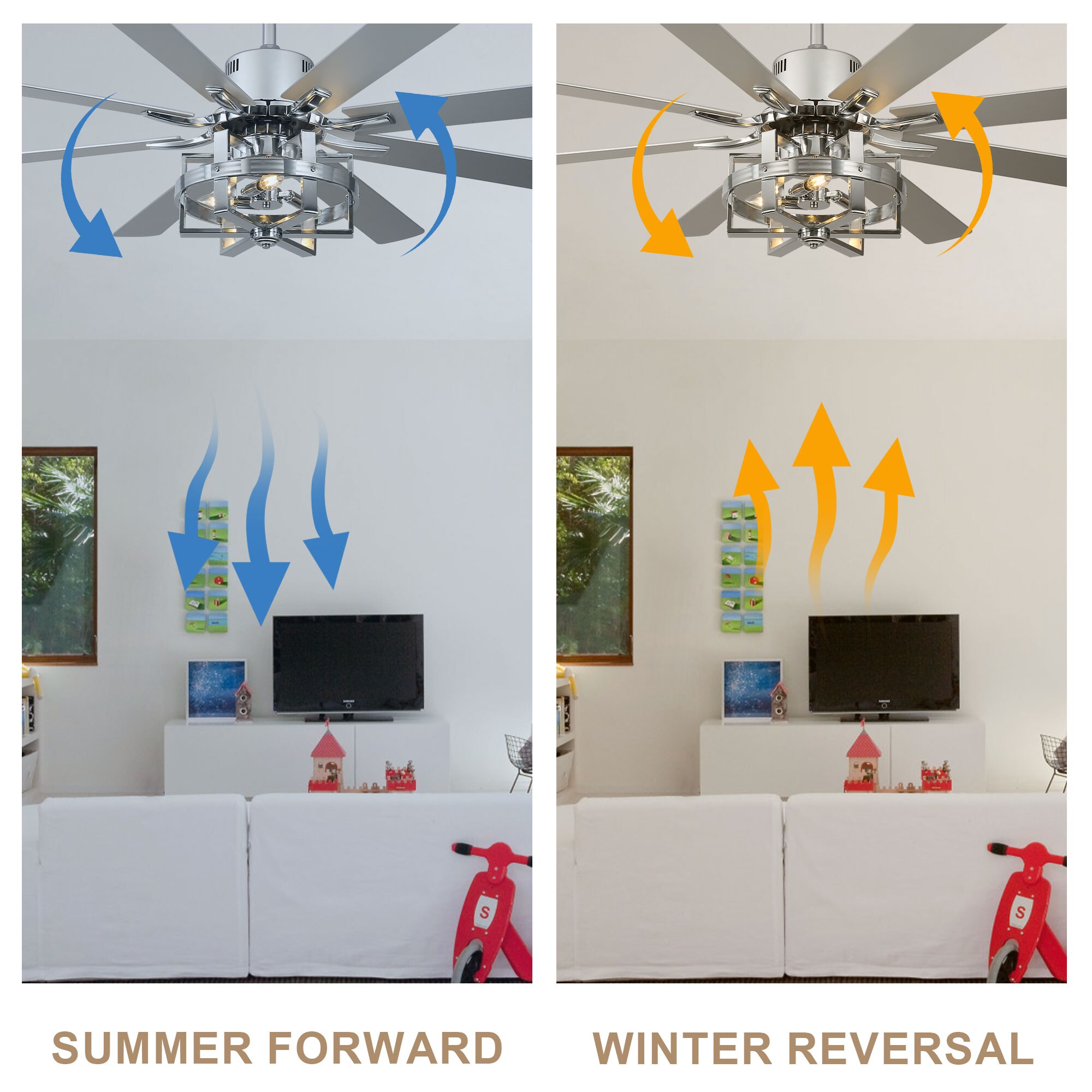 Bella Depot DCFSD6501-C Ceiling-Fans - View #8