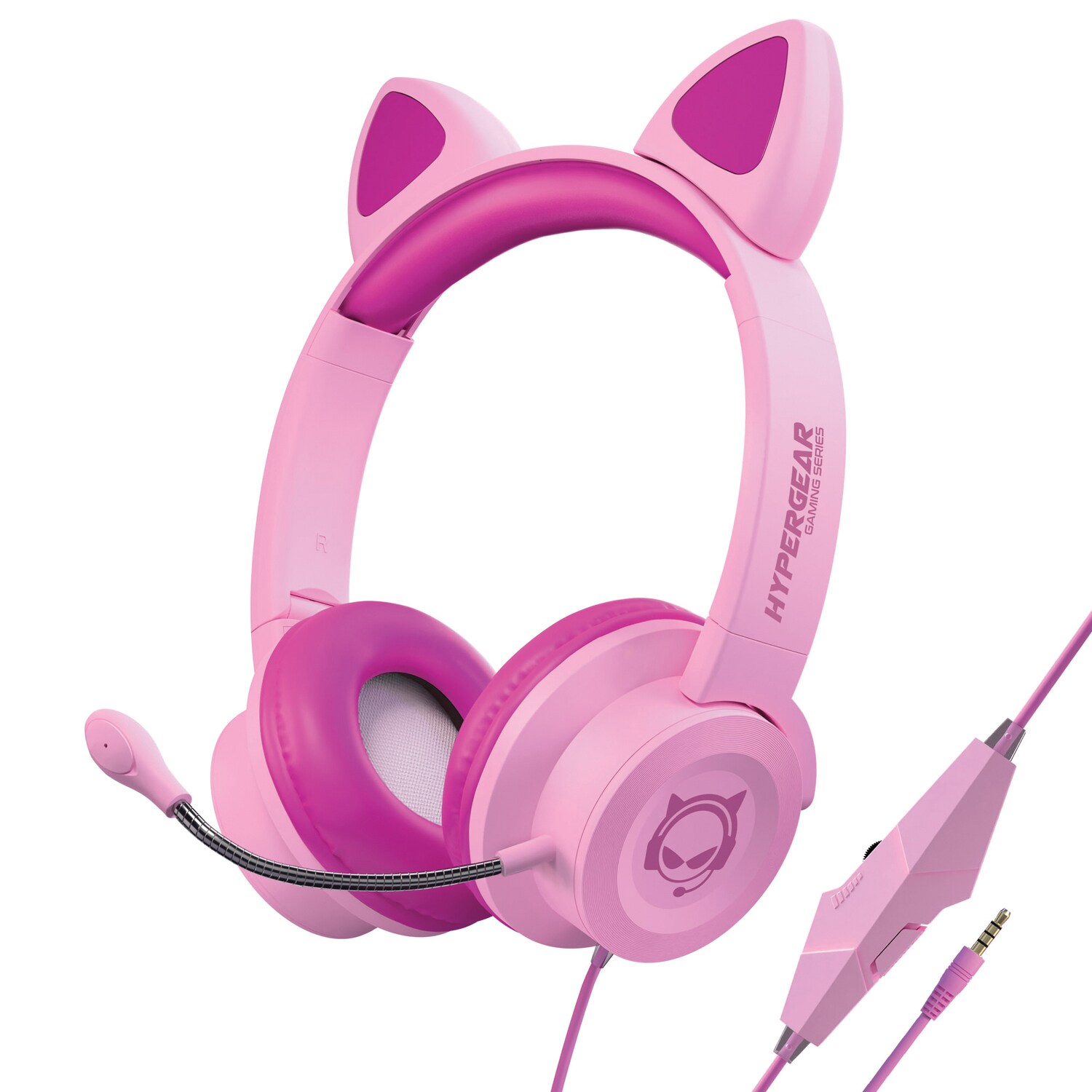 HyperGear Kombat Kitty Pink Gaming Headset in Video Gaming Accessories department Lowes.com