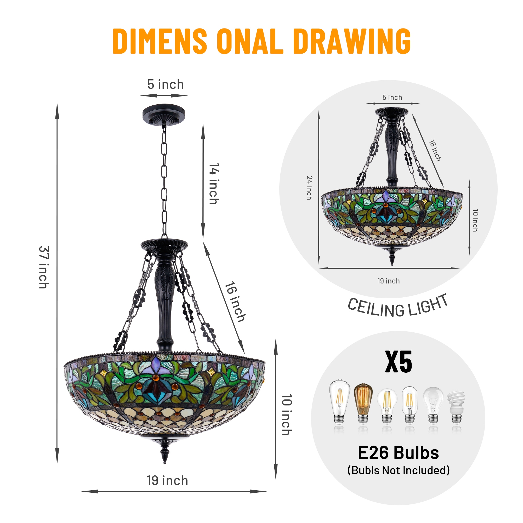EFPERFECT DS-DR33 Pendant-Lights - View #3