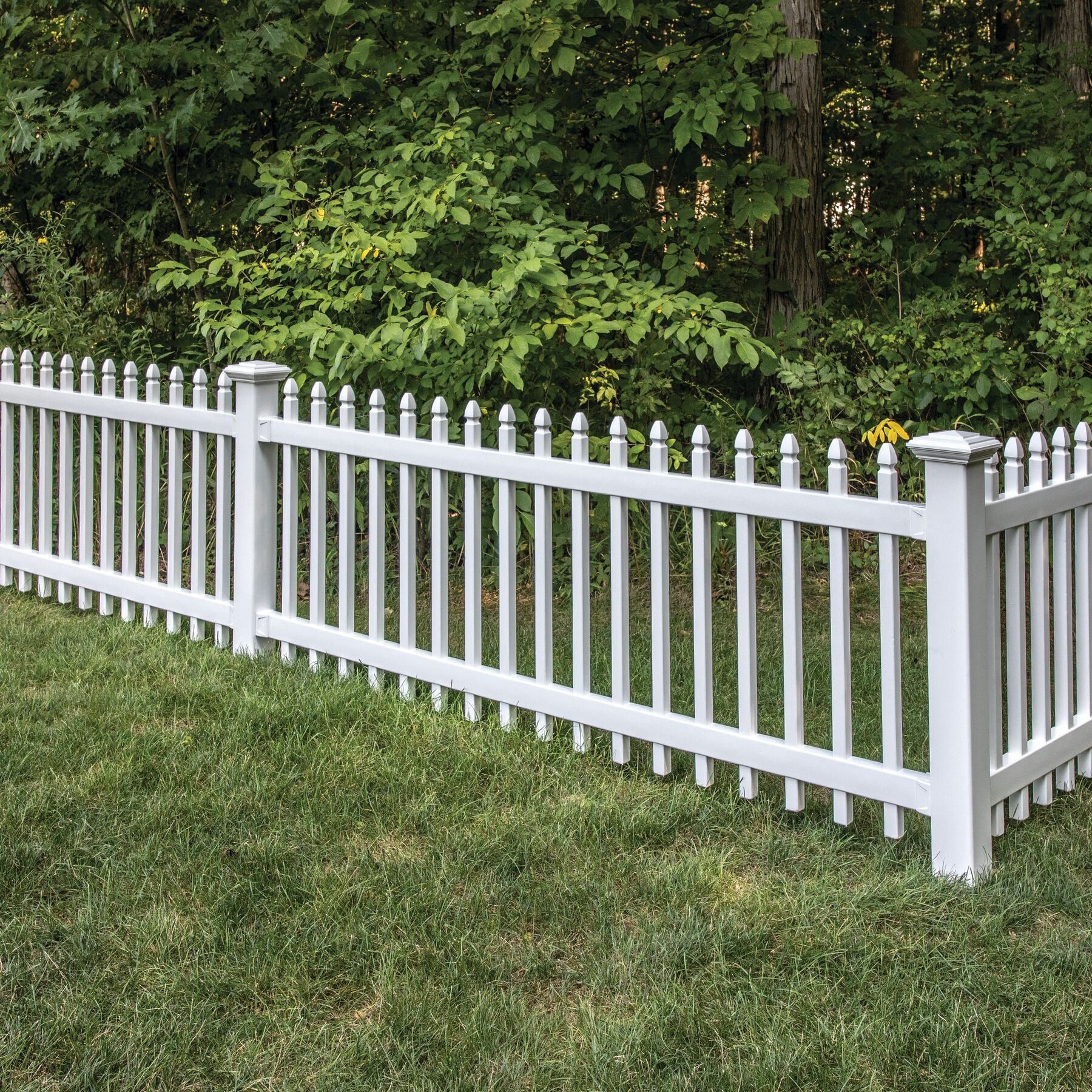 Freedom 6 Ft H X 4 In W White Vinyl Fence Post In The Vinyl Fencing