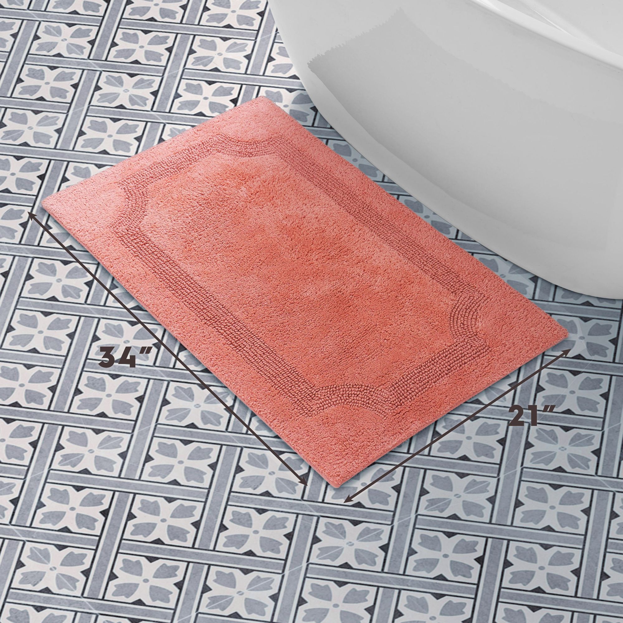 Laura Ashley 646760076468 Bath-Rugs - View #3