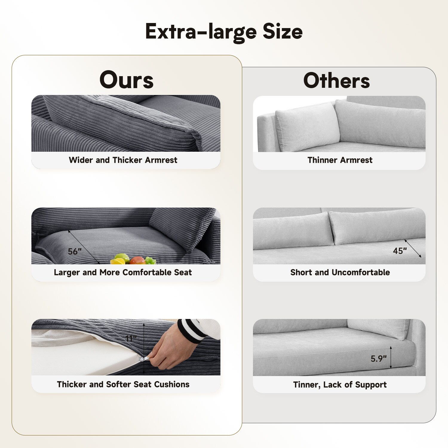 JEAREY JE-DXRZJSF-YW Sofas-Loveseats - View #10