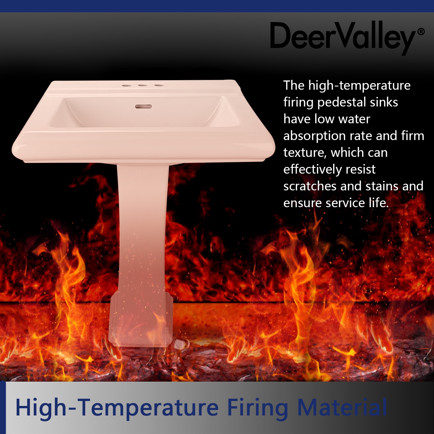 DeerValley DV-1P521 Complete-Pedestal-Lavatories - View #11
