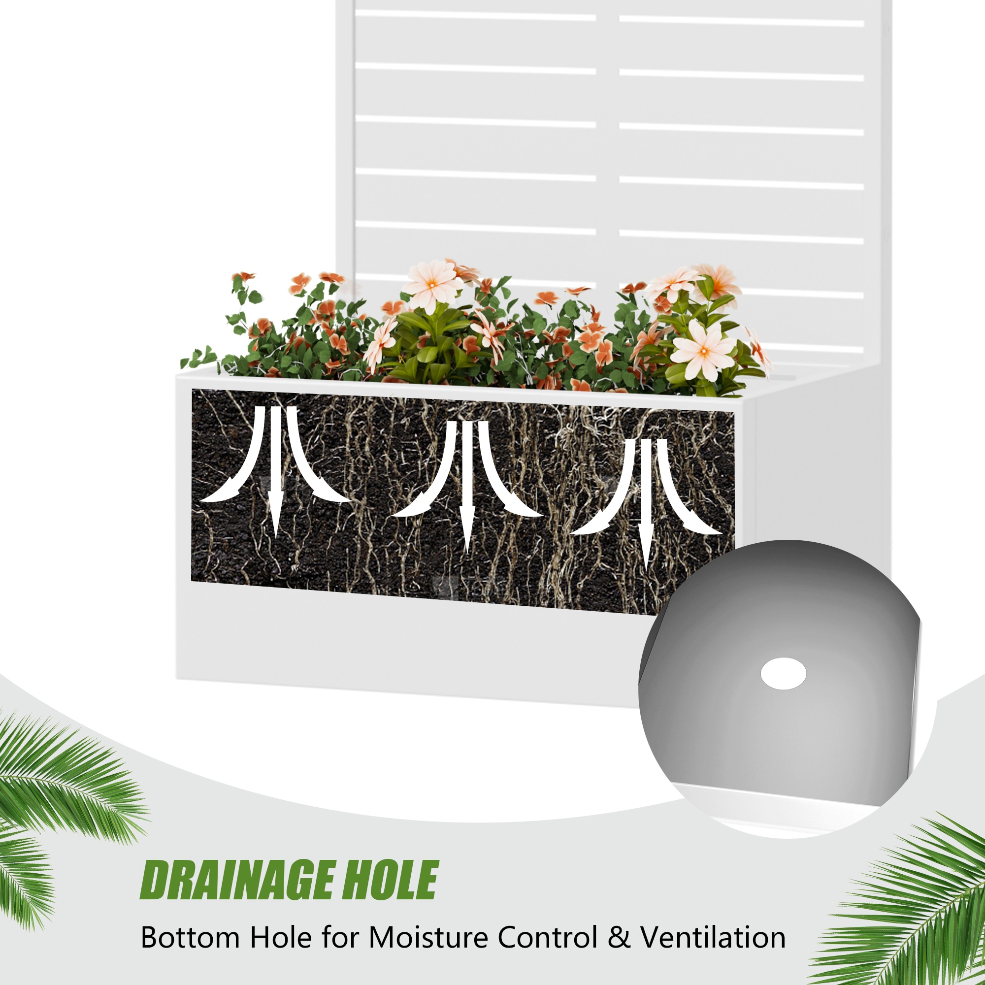 Misty Moon LW0409-RPB-ZZX002 Raised-Planter-Boxes - View #4