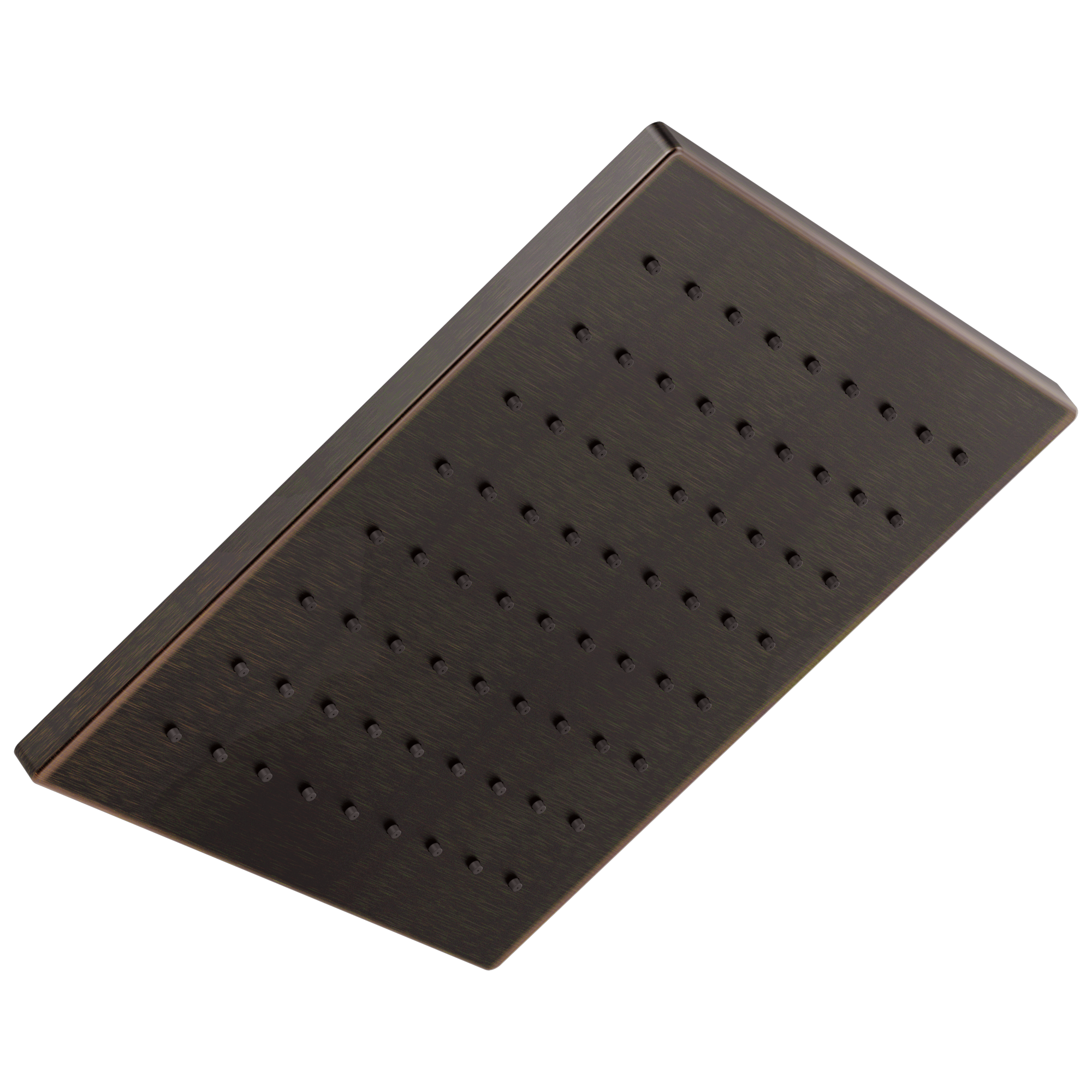 Delta 52159-RB Universal Showering Components 1.0 -Spray Venetian Bronze 11.7500-in Square Fixed Rain Shower Head 1.75 GPM