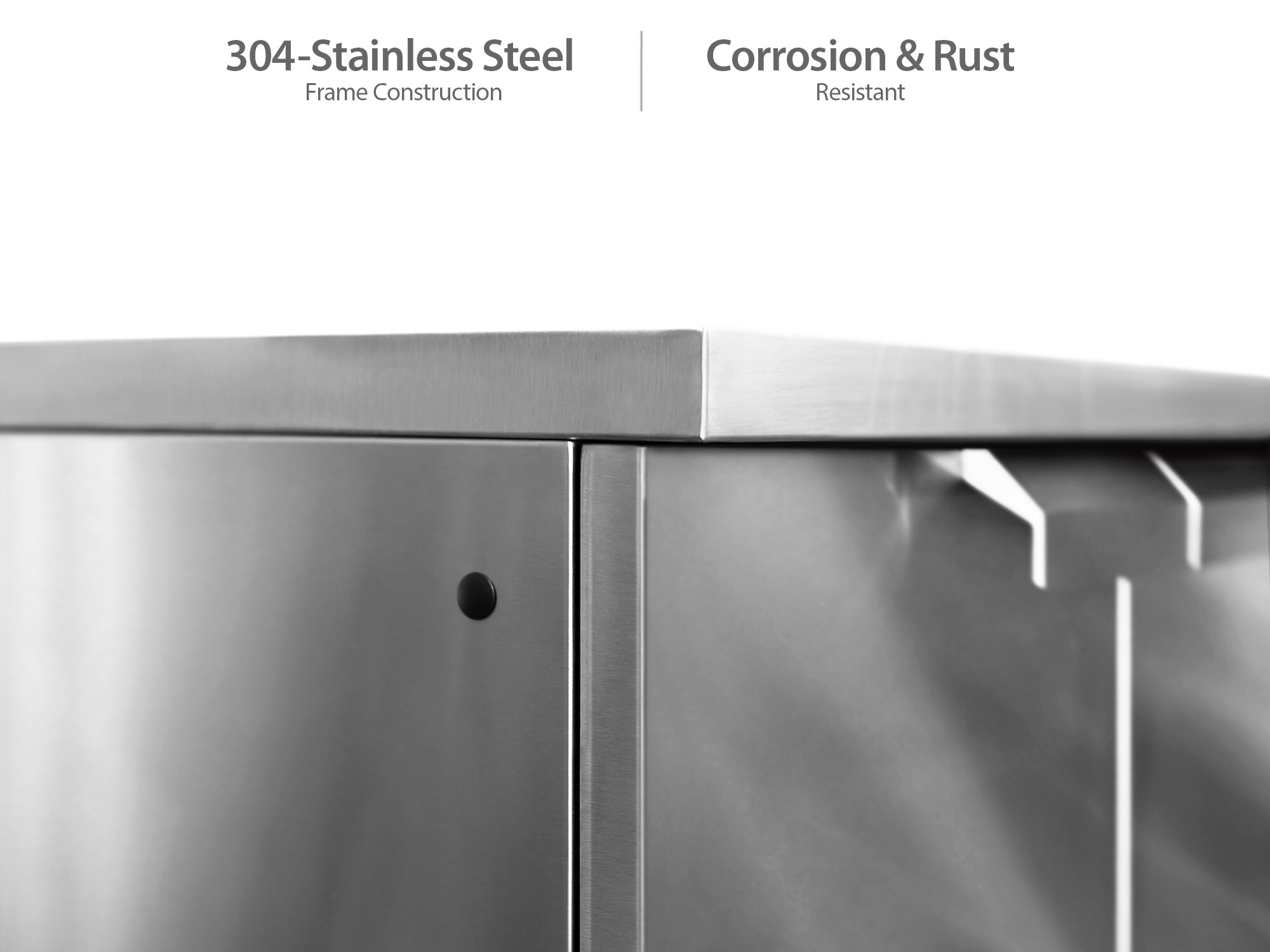 84 by 1.25 by 24 NewAge Products Performance Plus Series Stainless Steel Work Top Cabinet 