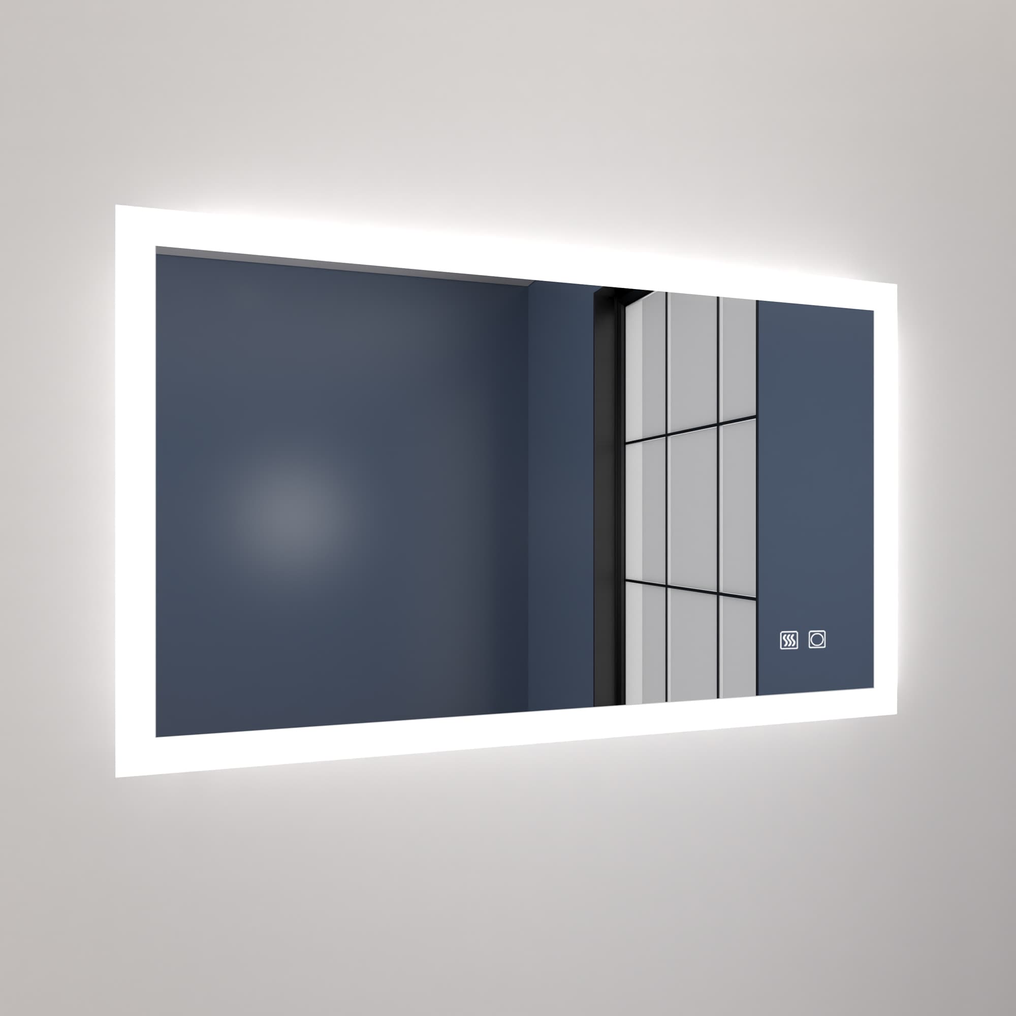 ExBrite JS-4024R-B4-X-E Framed-Bath-Mirrors - View #3