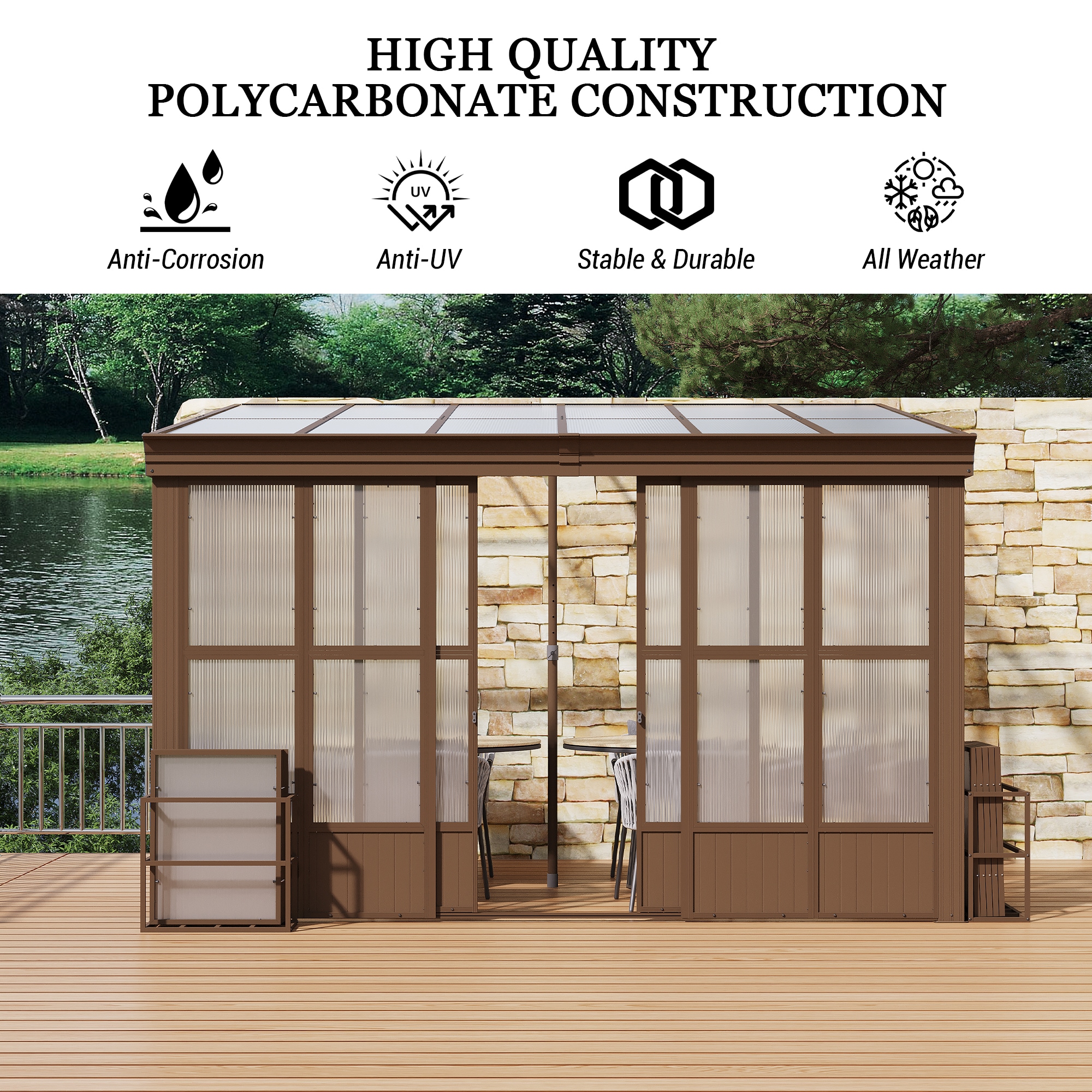 Mondawe MA-GHPS08 Wood-Resin-Gazebos - View #12
