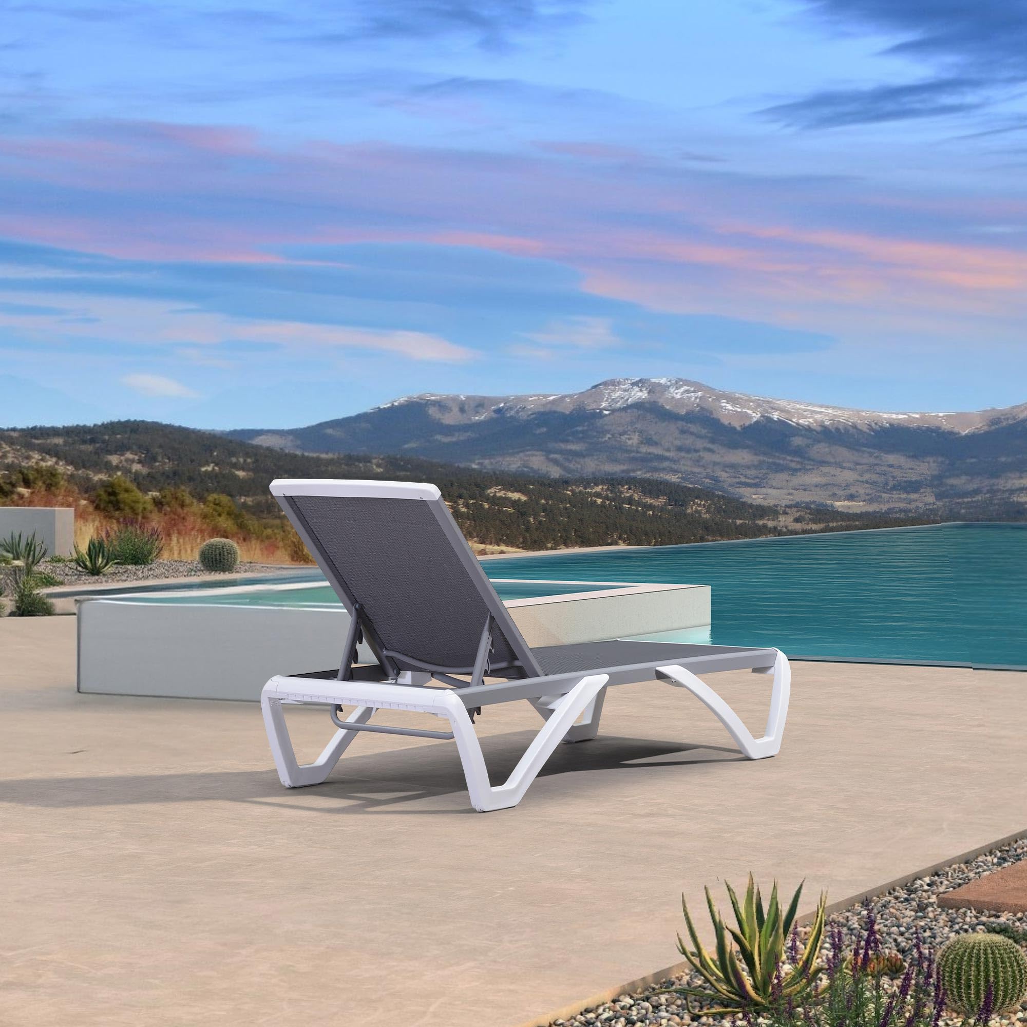 PURPLE LEAF LS04-BK-ZB-RB Patio-Chairs - View #3
