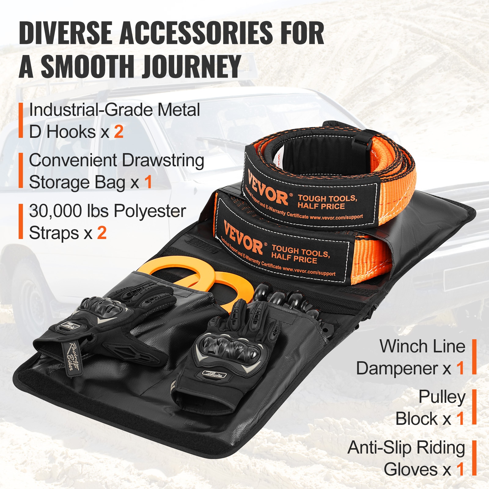 VEVOR JPJYGJB8J000SBO12V0 Winches-Accessories - View #7