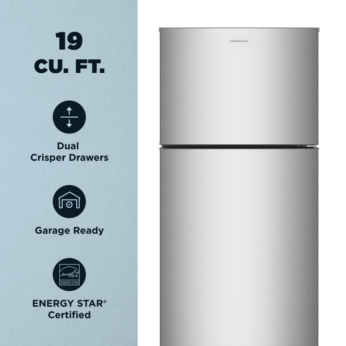 Amana ARTX2419SZ Top-Freezer-Refrigerators - View #4