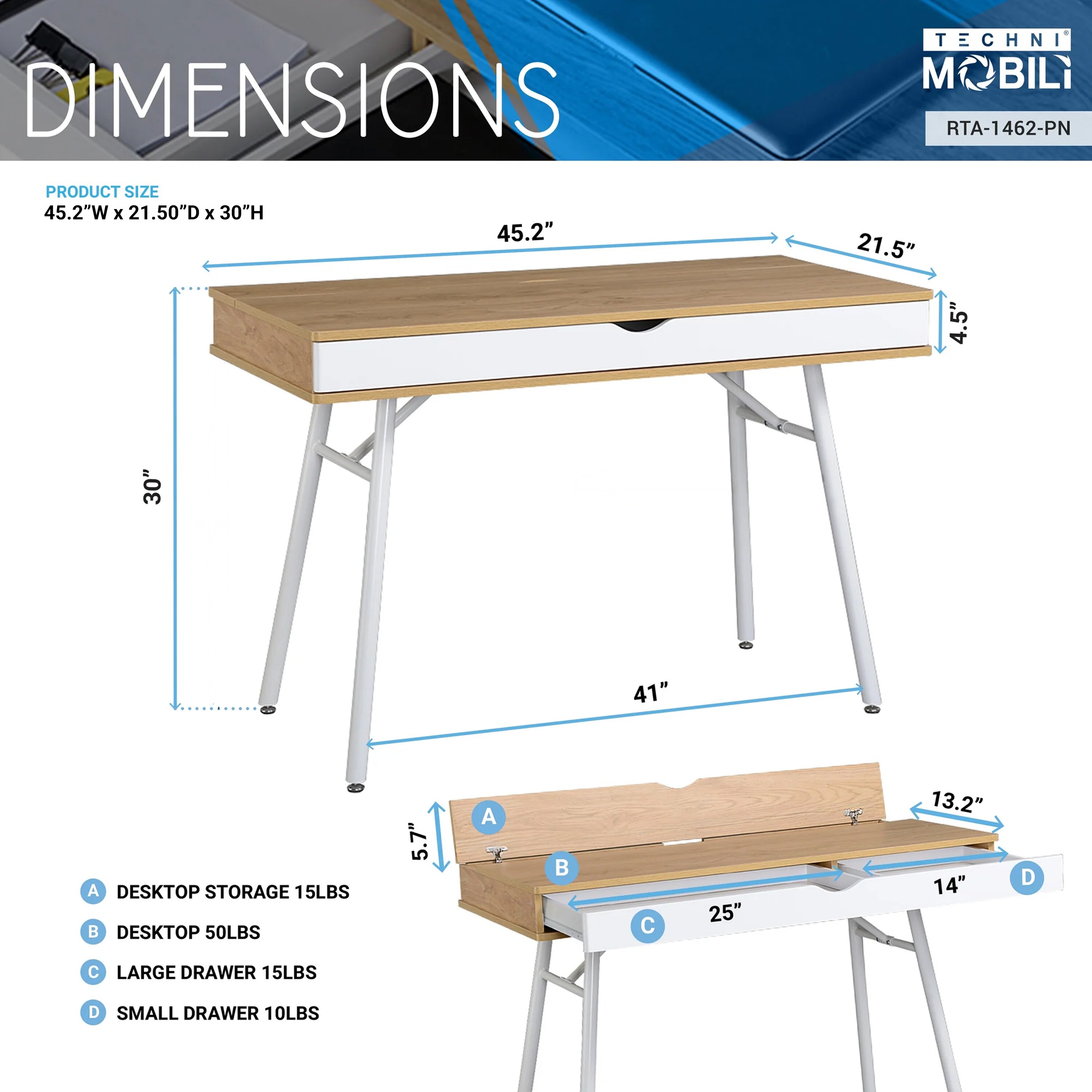 JUSHUA FL-6P530417 desks - View #4