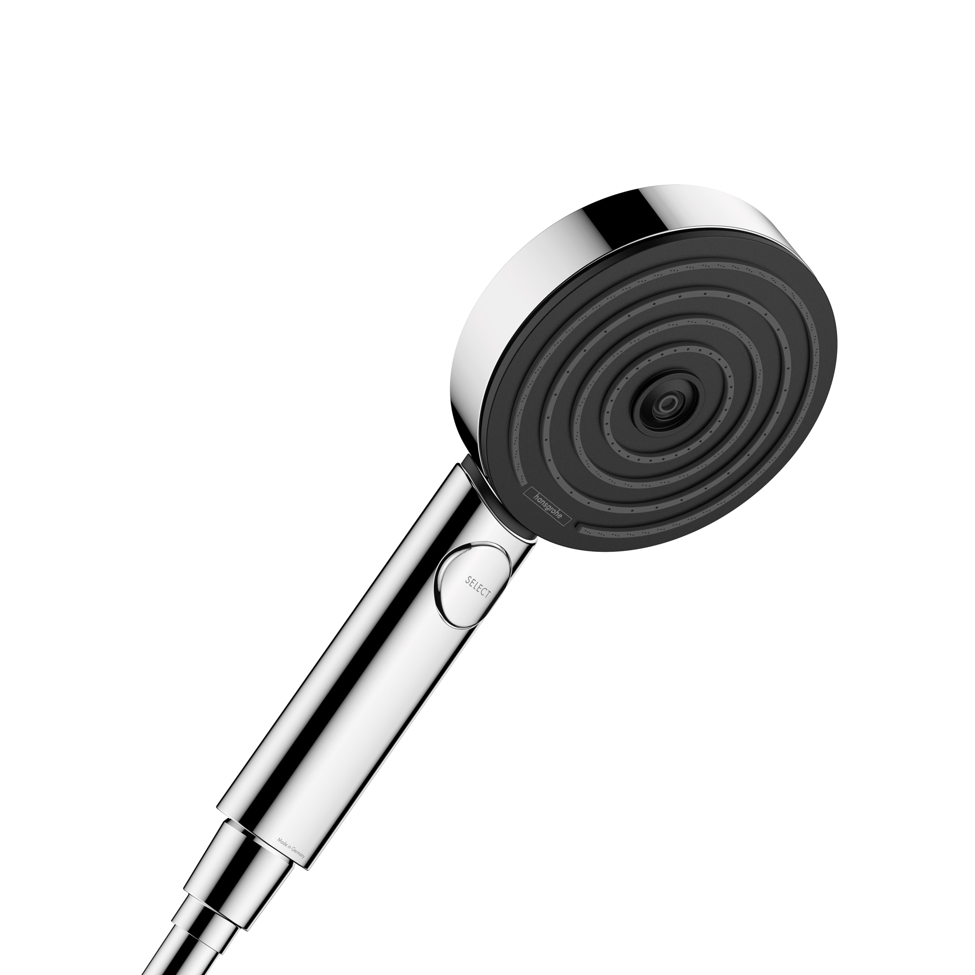 Hansgrohe 24111001 Pulsify S Chrome Sold separately Multi-function 6-in Round Shower Faucet