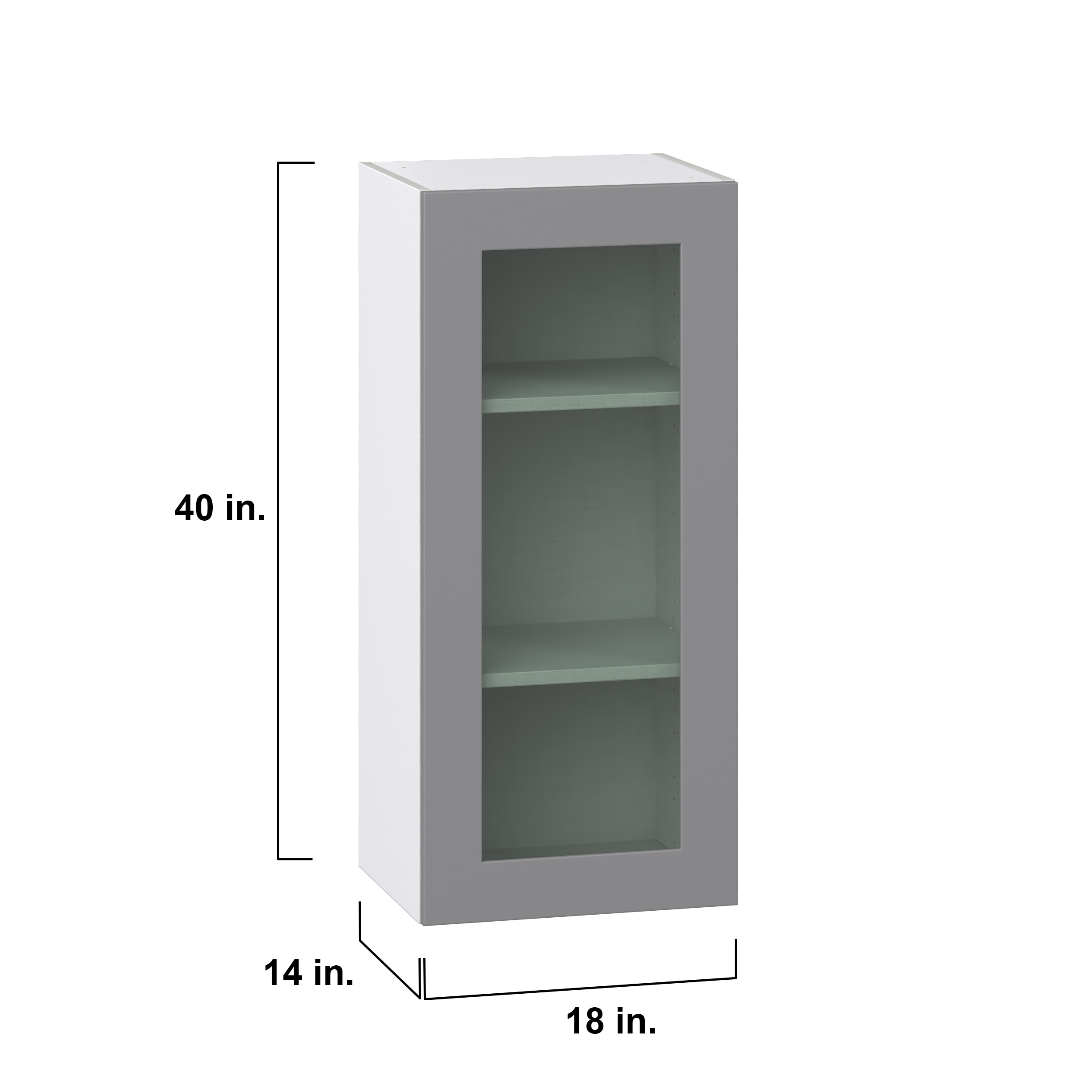 Hugo&Borg DSWG1840(L/R)-BM Cabinets-Kitchen - View #4