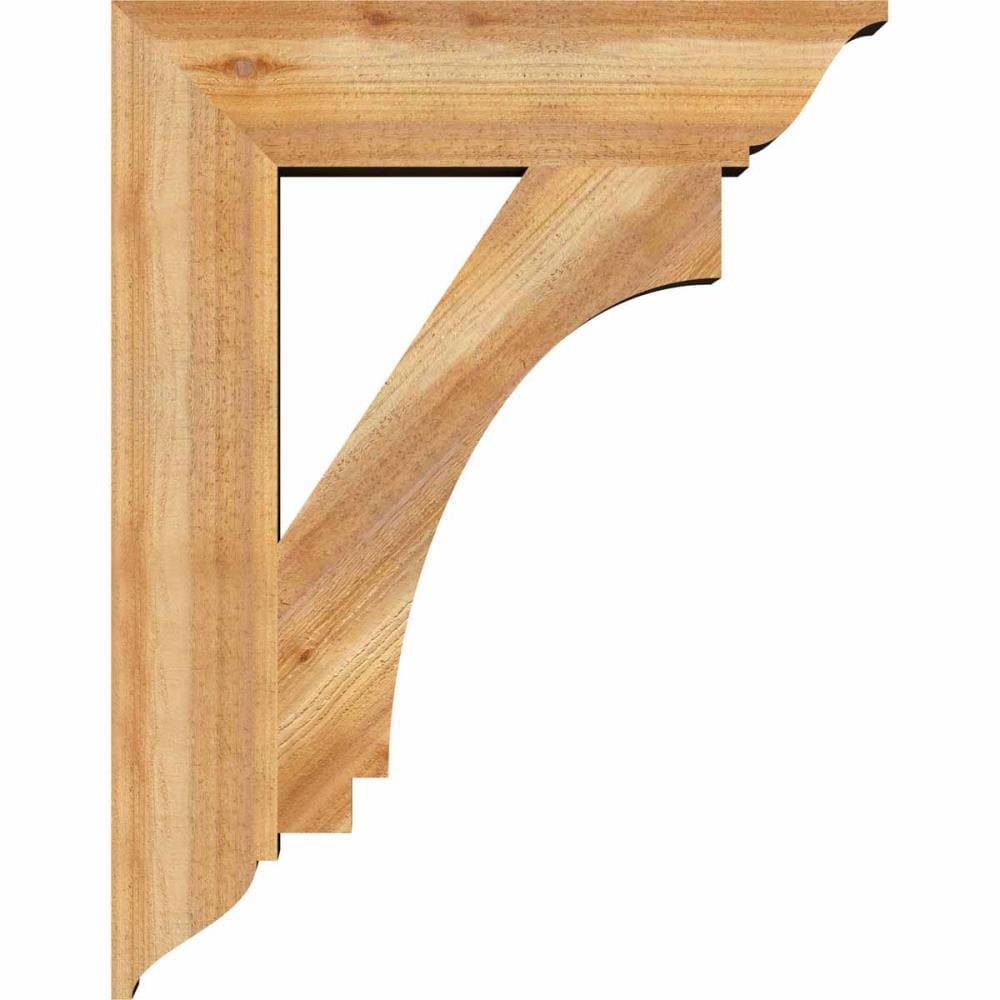 Ekena Millwork BKT06X28X36IMP01RWR Exterior-Brackets-Braces - View #3