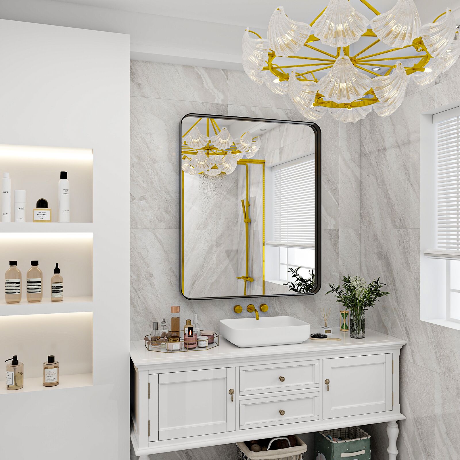 BEAUTYPEAK LS-YSJ-REAJ3040-B Decor-Mirrors - View #3