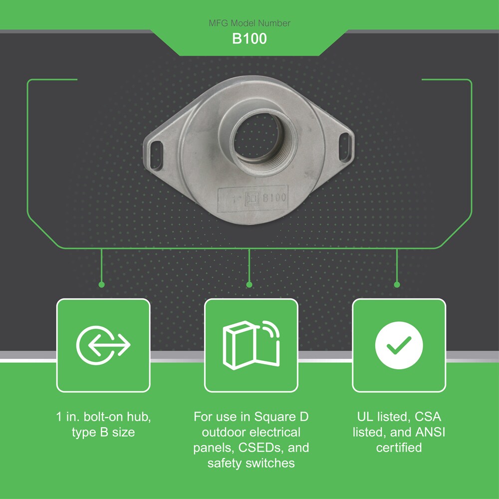 Square D B100 Load-Center-Accessories - View #3