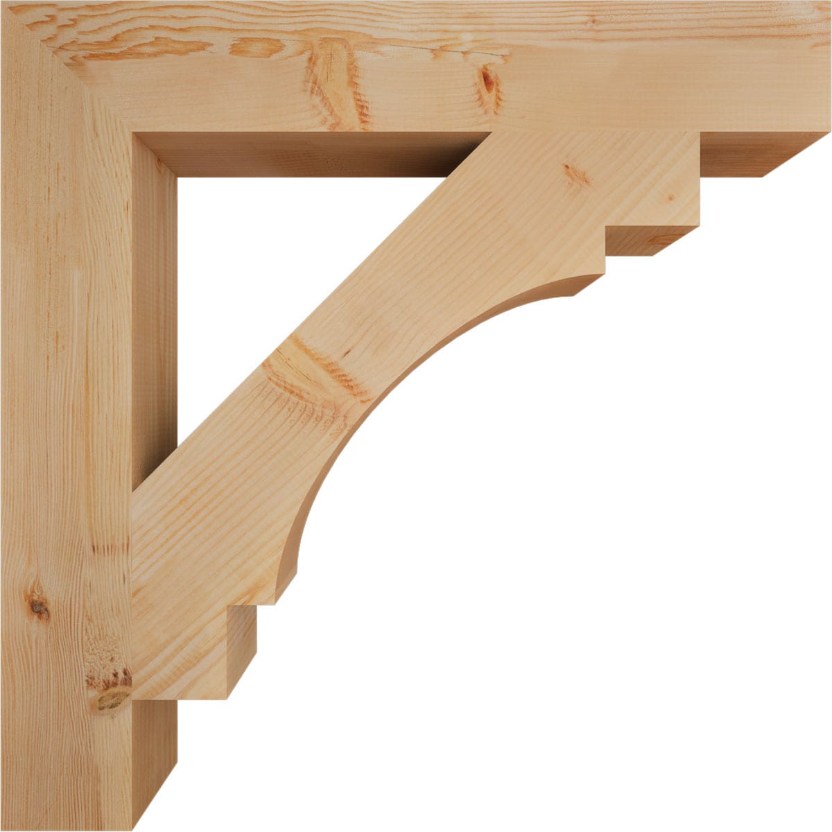 Ekena Millwork BKT06X38X38MRC05SDF Exterior-Brackets-Braces - View #3