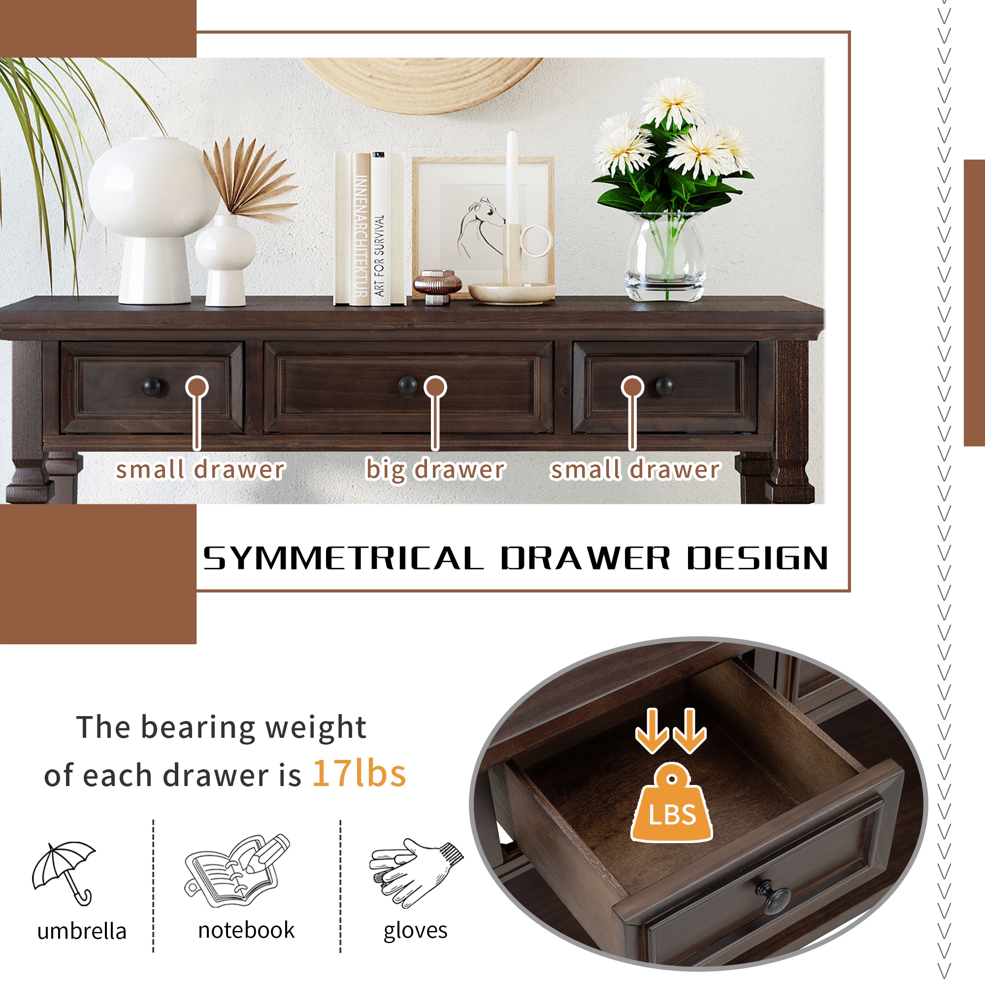 AHIOU HOME ZAAH-CT199599P Console-Sofa-Tables - View #4