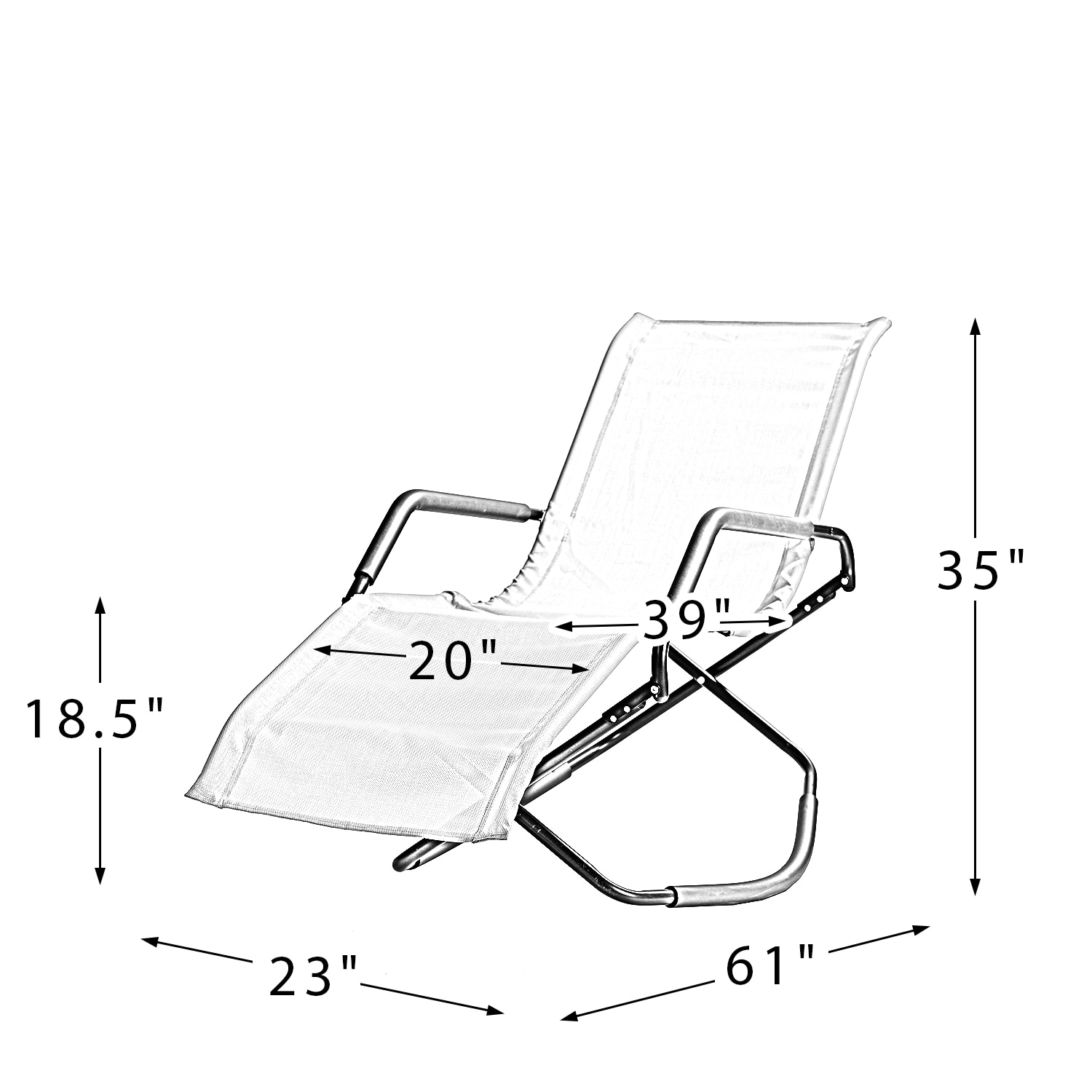Forclover ALW37-09YL Patio-Chairs - View #3