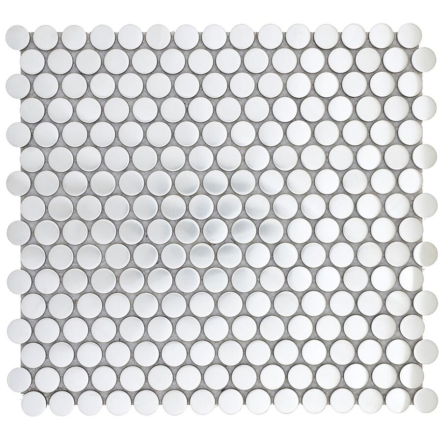 Emser Gleam 10-Pack Graphite Metal Border Tile (12-in x 12-in) Emser Gleam 10-Pack Graphite Metal Border Tile (12-in x 12-in)