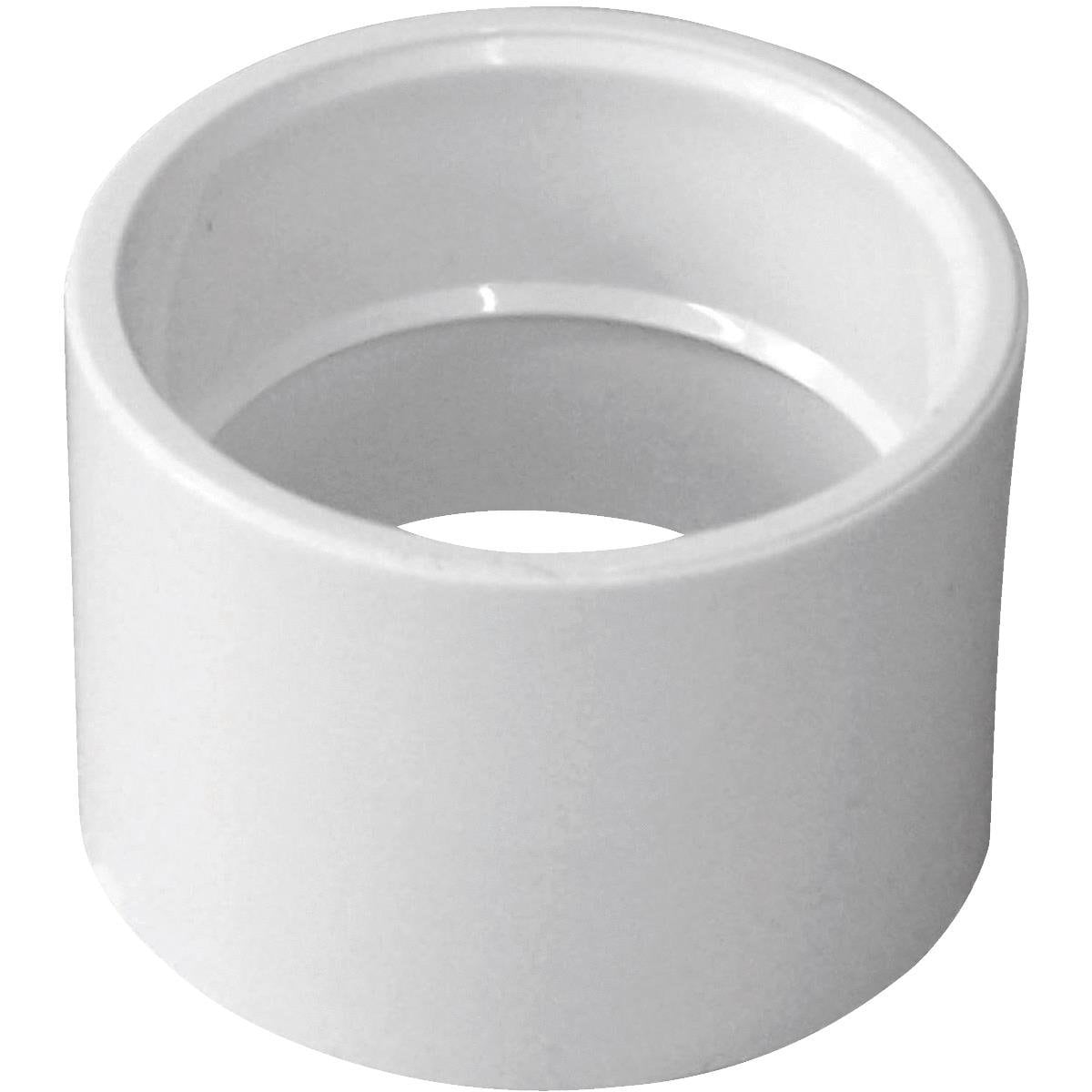 Genova 756322 1-1/2-in PVC Coupling, Slip X Slip, Schedule 40, Sold Each