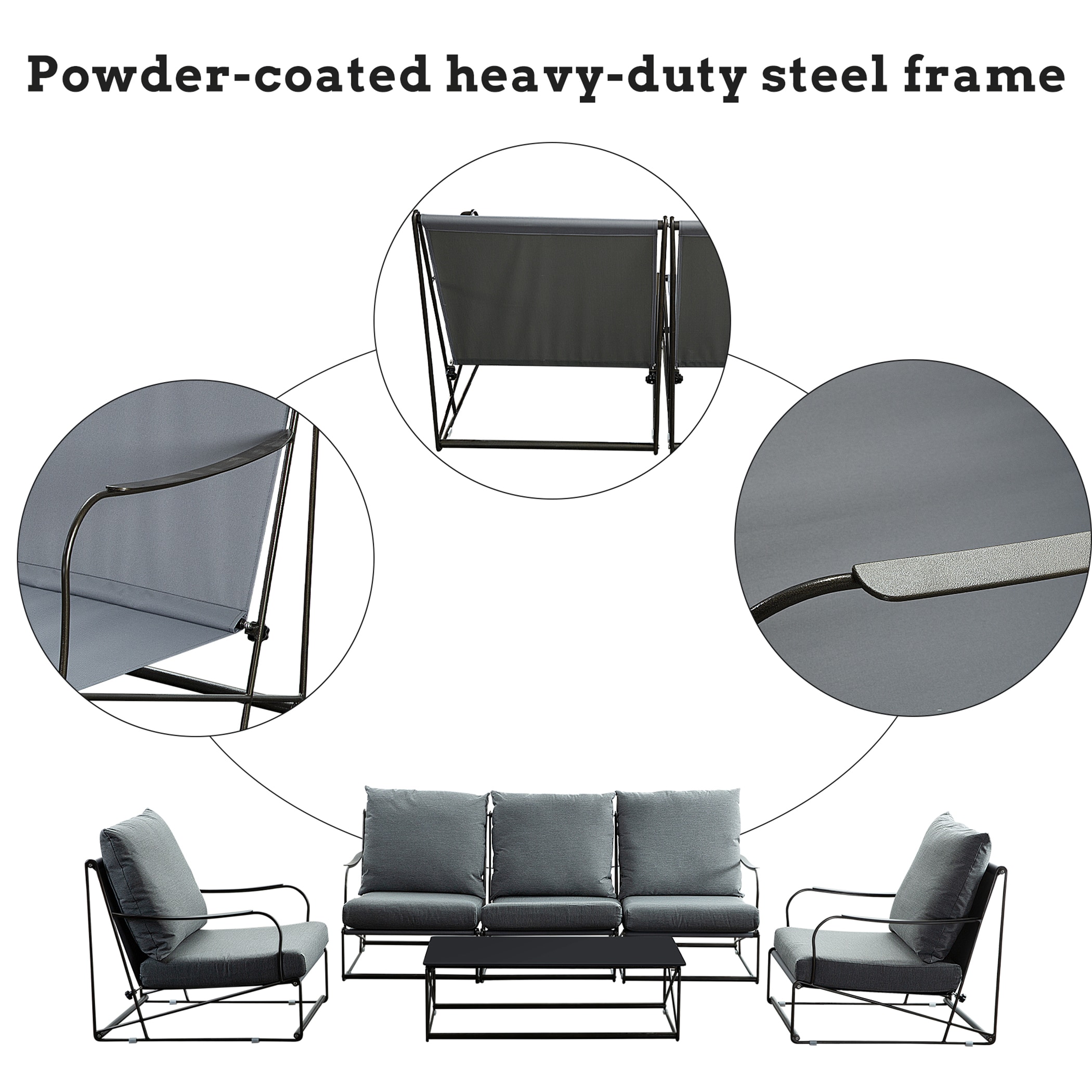 Unity UFSTLTA-1 Patio-Dining-Sets - View #4
