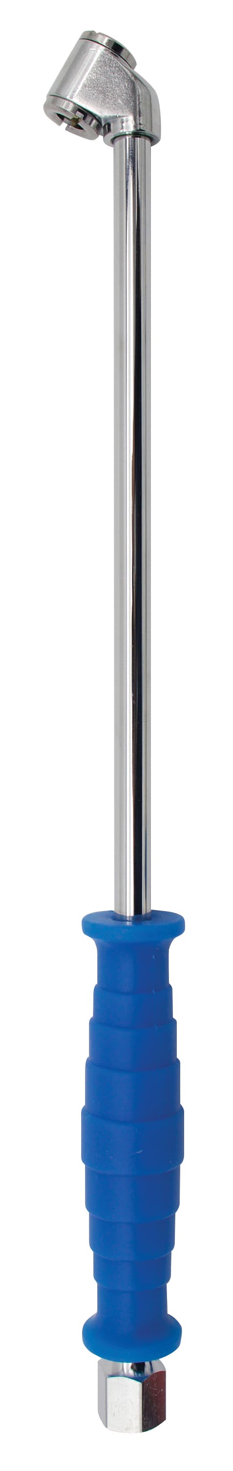 LockNFlate Dual Wheel Adapter - Extended Reach Tire Inflator with Easy Disconnect Actuator - Aluminum/Brass/Steel Construction #LNL65106
