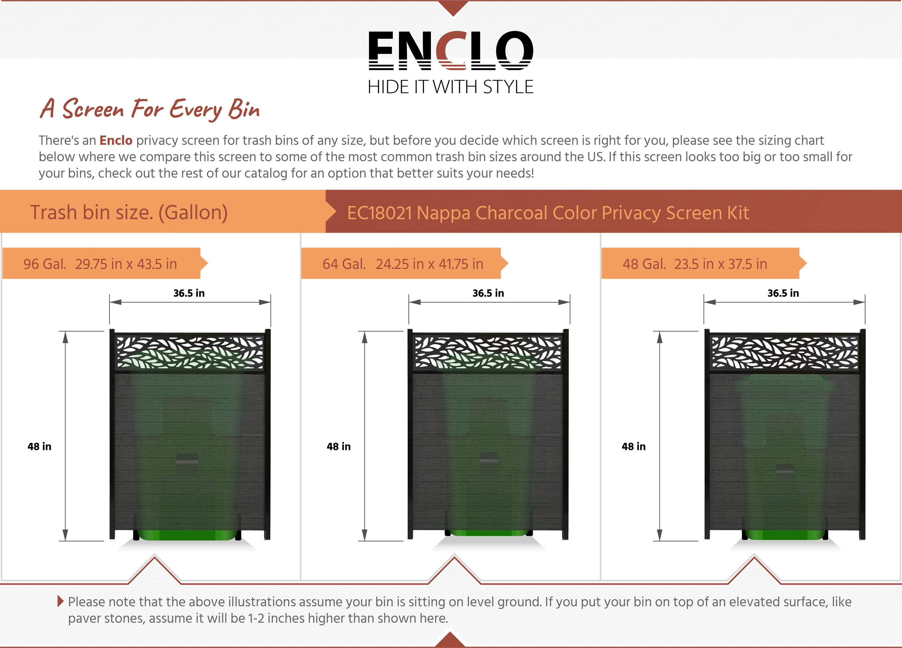 Enclo Privacy Screens EC18021 Outdoor-Privacy-Screen - View #4