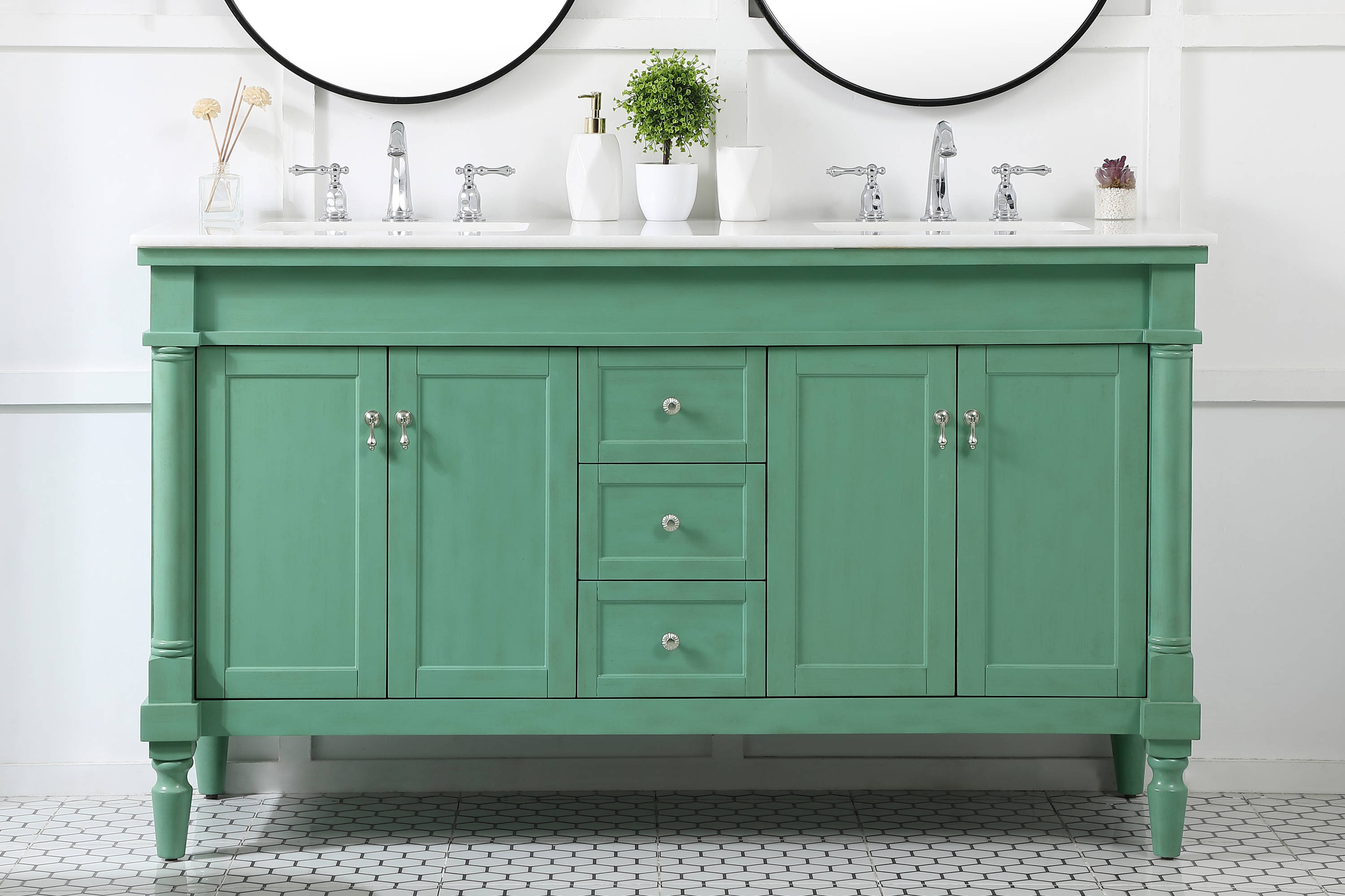Elegant Decor HF39180DVM Bath-Vanity-Combo - View #2