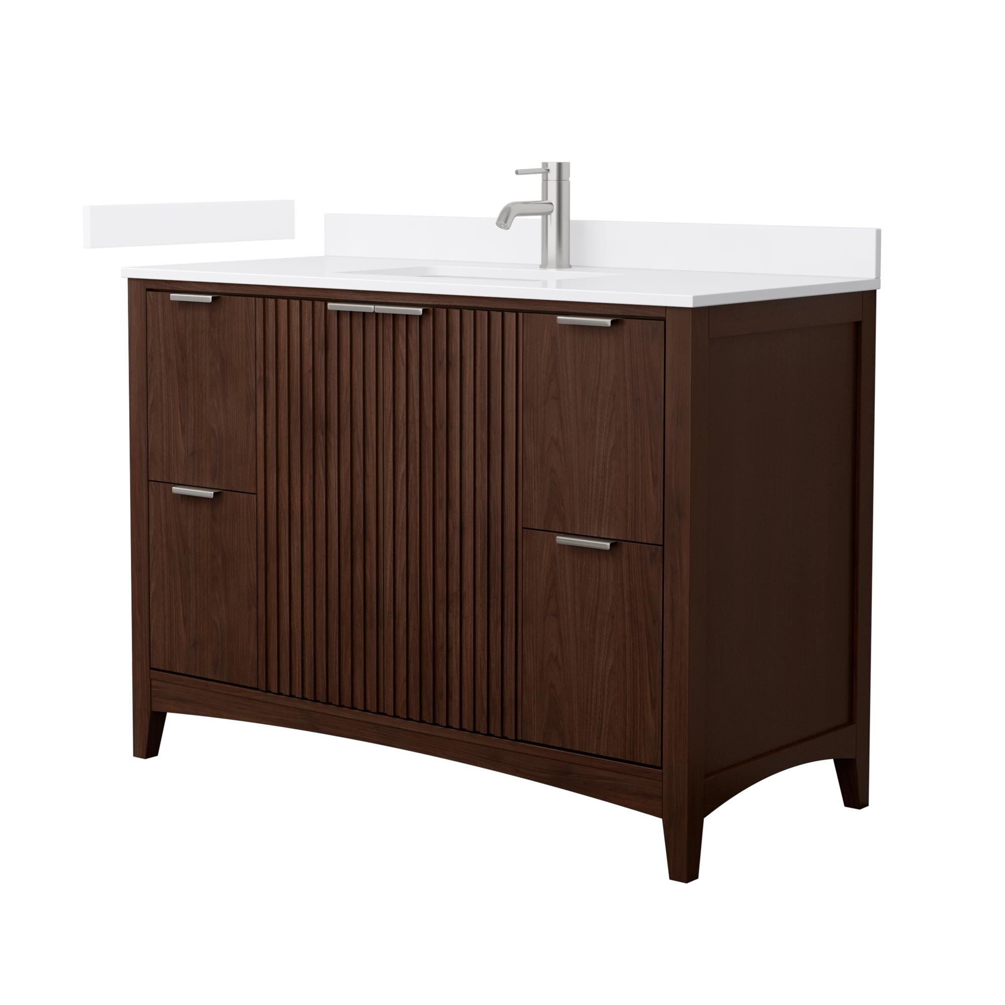Wyndham Collection WCF919148SDWWCUNSMXX Bath-Vanity-Combo - View #2