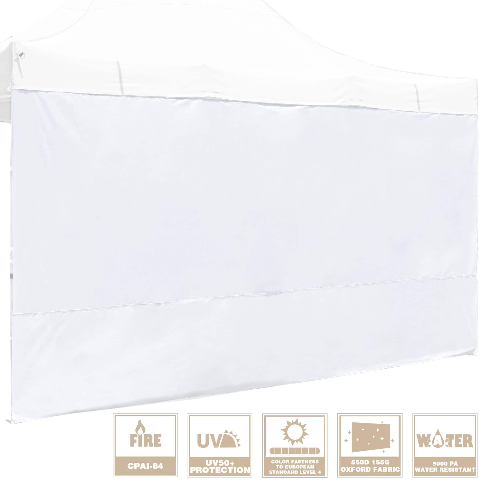 Yescom 07CSW008-A315T-07-LO InstaHibit 1 Pack Side Wall for 10x15 FT EZ Pop Up Canopy Tent UV50+ Lawn Sun