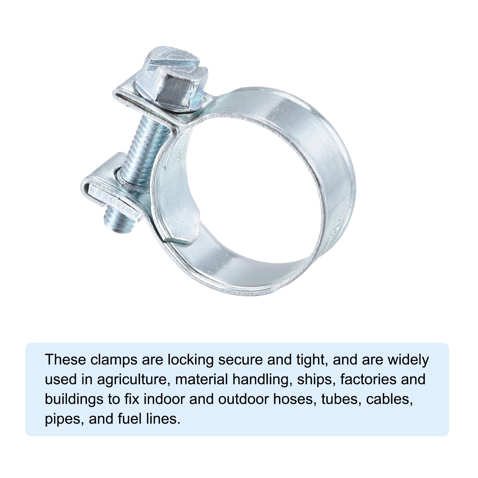 Unique Bargains S26041500UX4873 Pipe-Support-Clamps - View #4