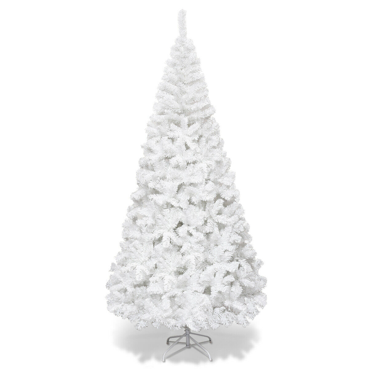 Folding Artificial Christmas Indoor/Outdoor Tree Stand White For 4' to 6' Trees 
