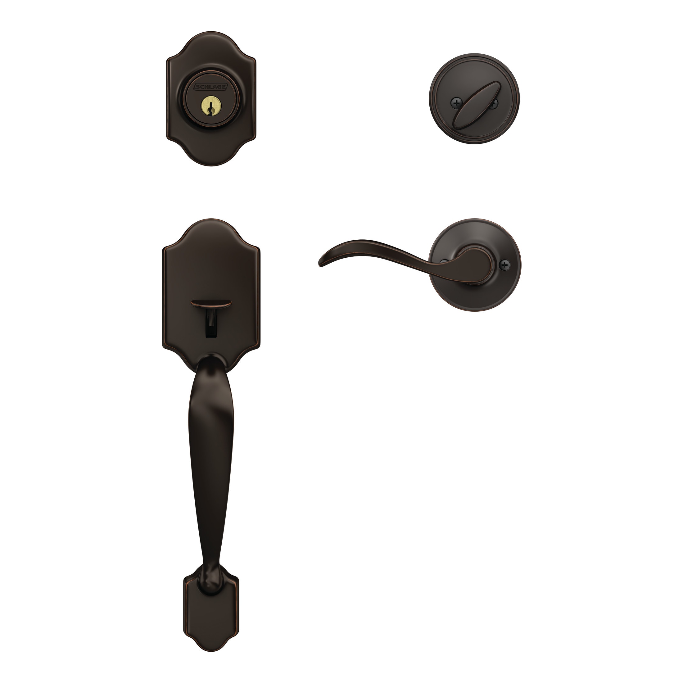 Home Front by Schlage UH60 G NBT 716 KEN handlesets - View #3