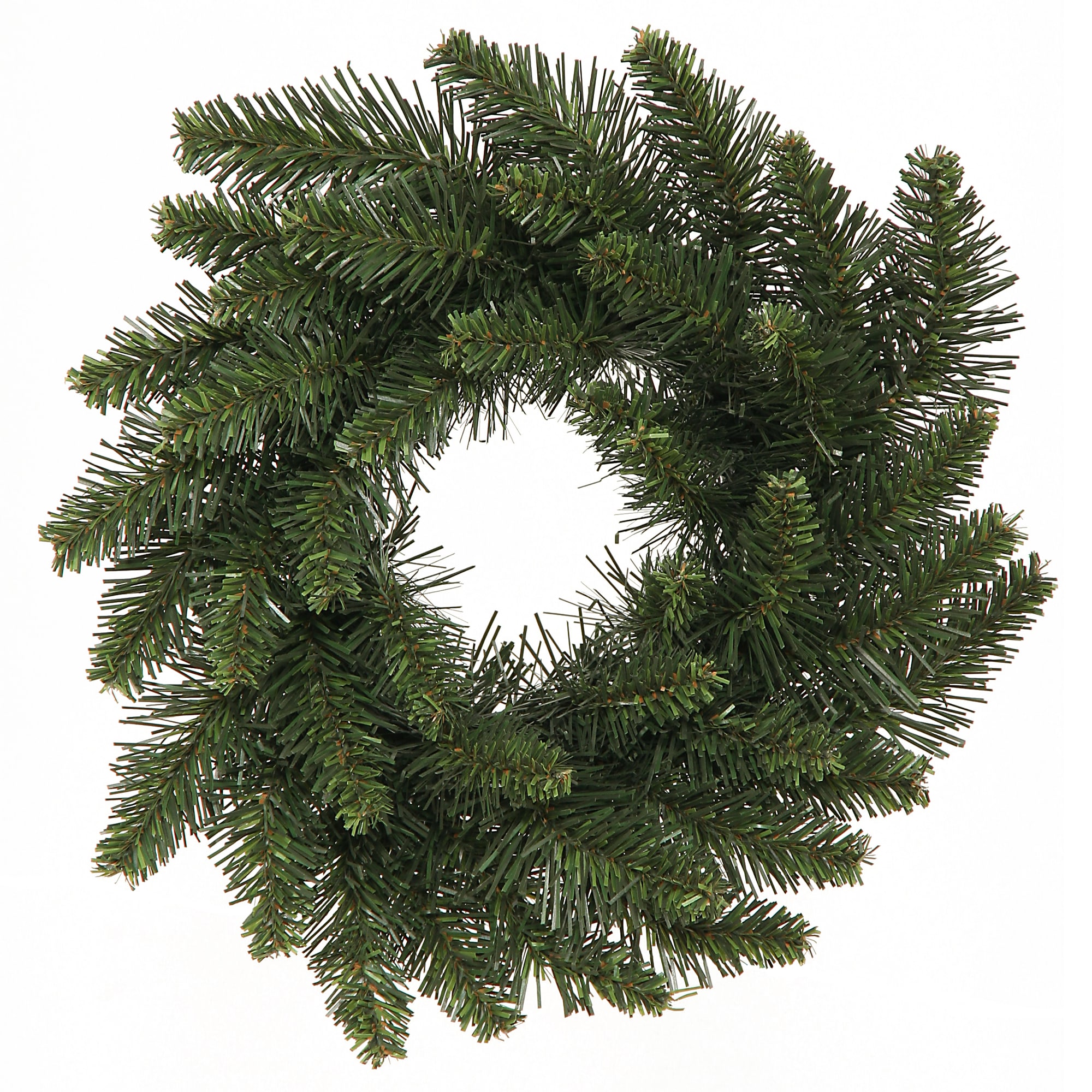 Vickerman A861005-4 4-Pack 12-in Indoor Green Camden Fir Artificial Christmas Wreath