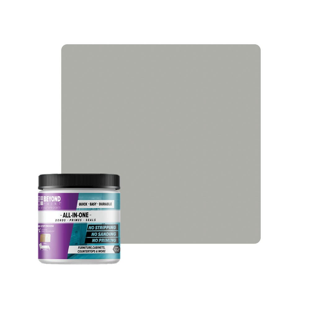 Beyond Paint BP40 All-in-One All-in-One Furniture Flat Soft Gray ( 1-pint )