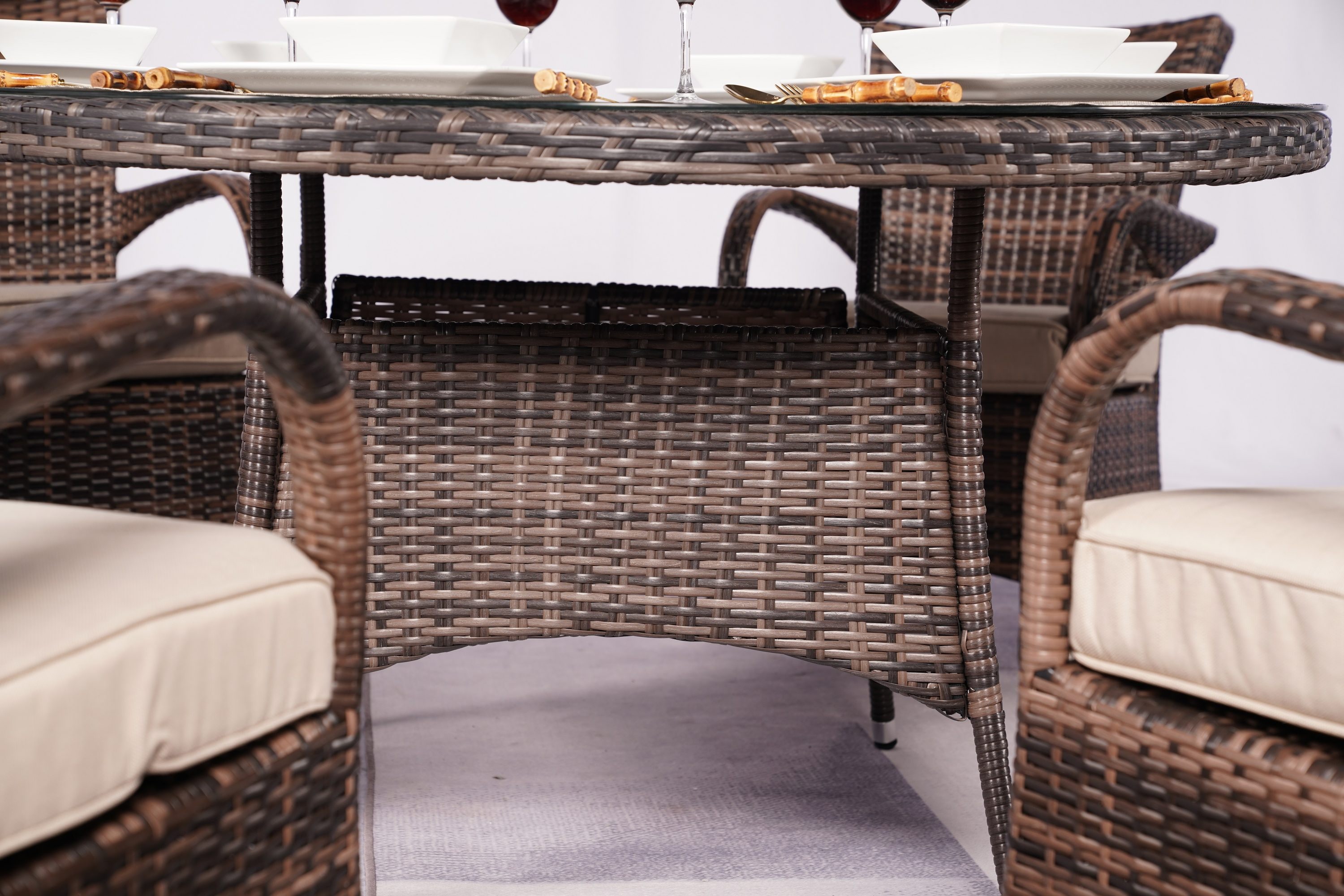 Moda Furnishings CMAD-1122-BR Patio-Dining-Sets - View #10