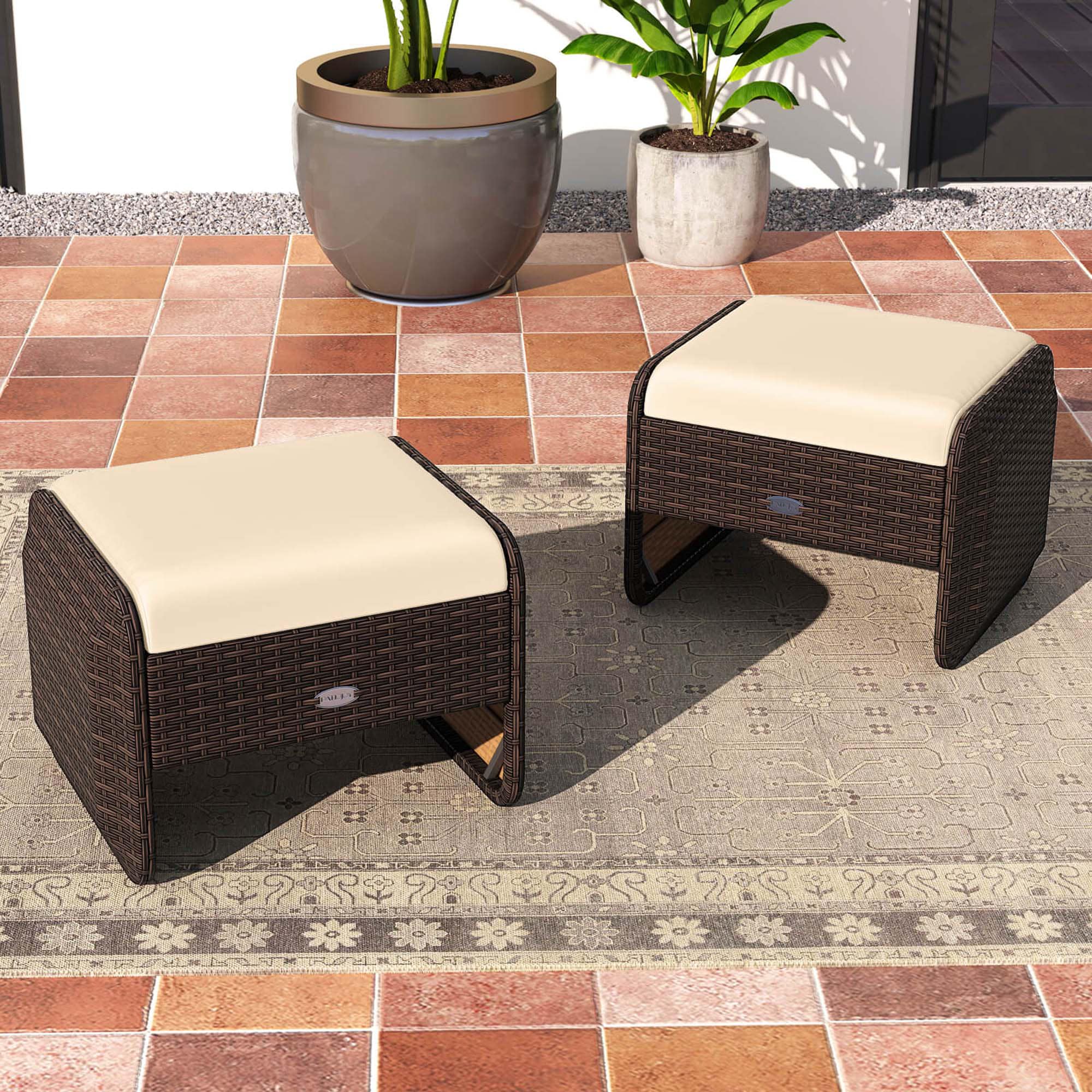 Costway HCST05801 Stools-Ottomans - View #9