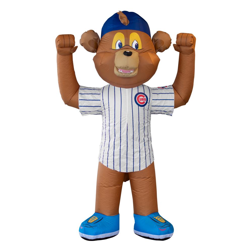 Logo Brands Chicago Cubs Inflatable Mascot in the Sports Inflatables  department at