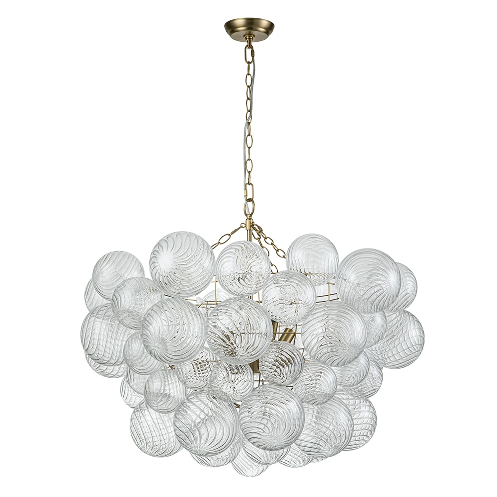 Zicbol J81010000045538-L 8 -Light Oil-rubbed Gold Modern/contemporary For Use in Bedrooms, Dining Rooms, Foyers, Kitchens, Living Rooms Chandelier