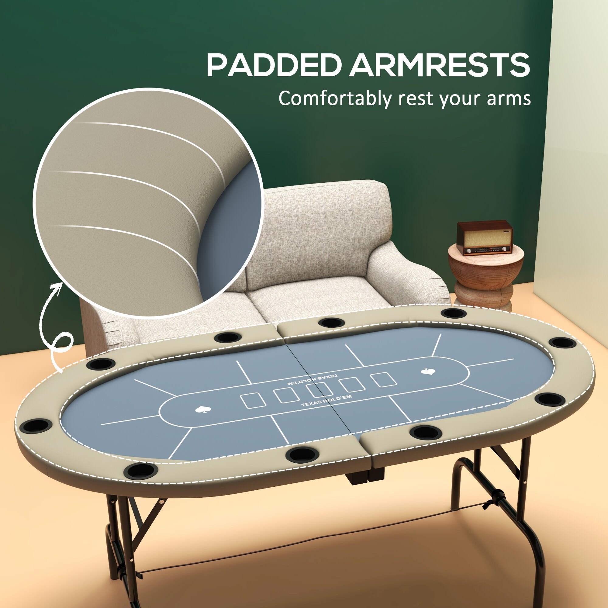 Soozier A70-075V80BN Multi-Game-Tables - View #9
