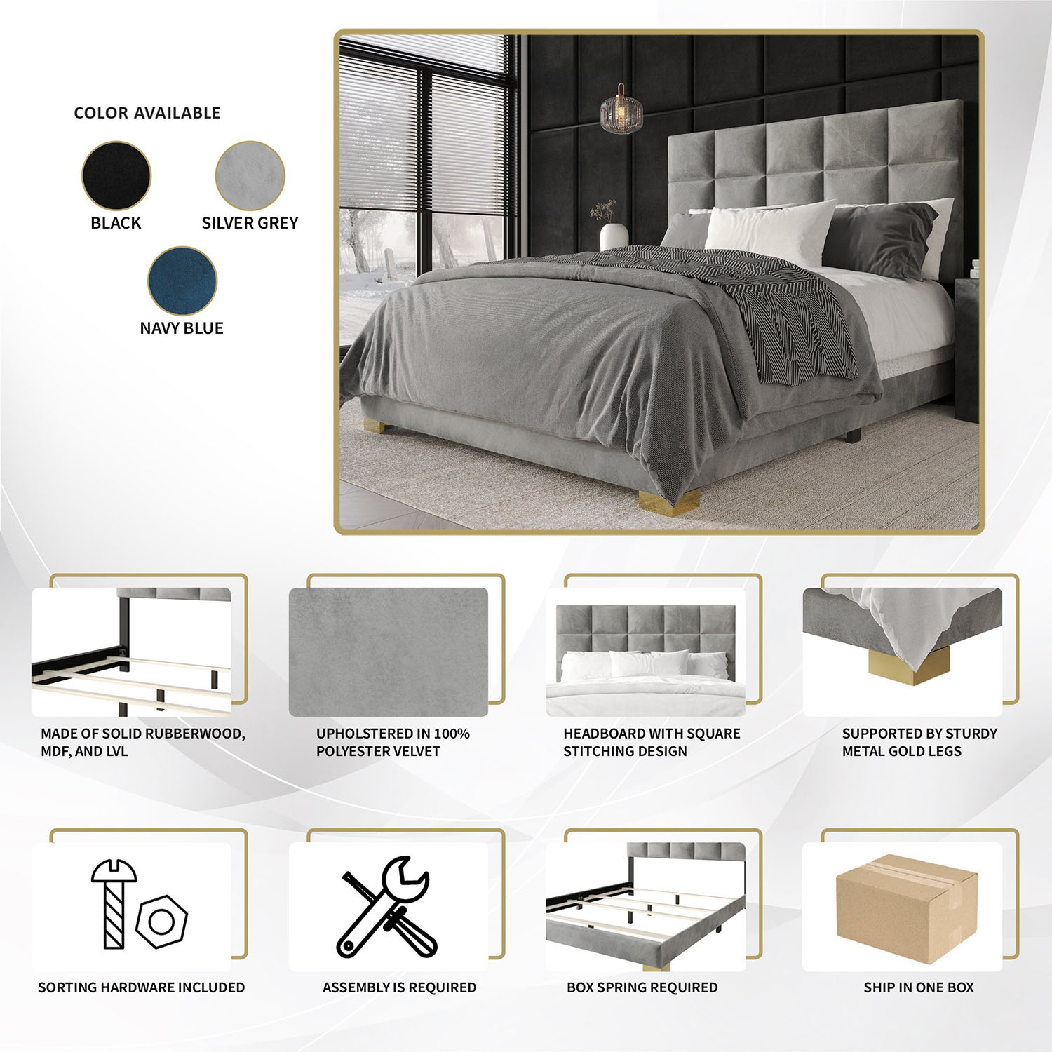 CasePiece C8539KUB-BK-VV beds - View #9