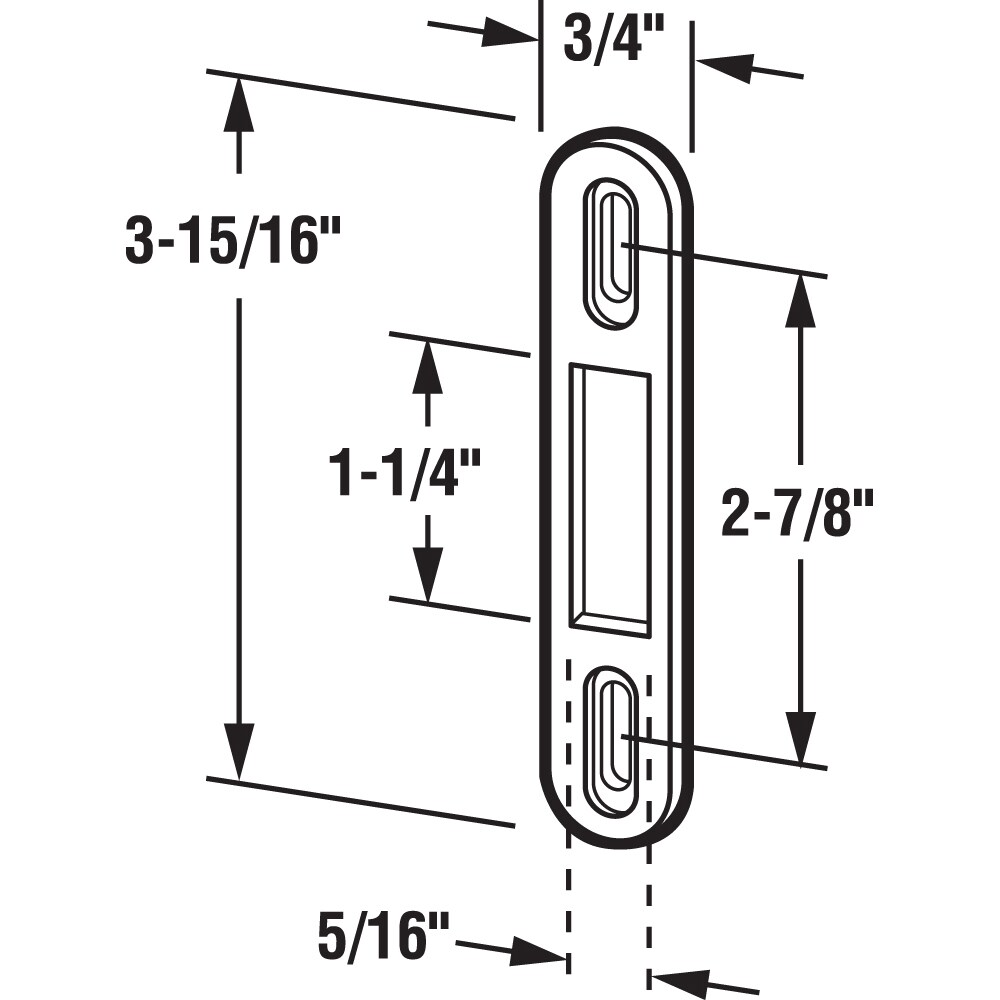 Prime-Line MP2097 Sliding-Screen-Door-Handles - View #2