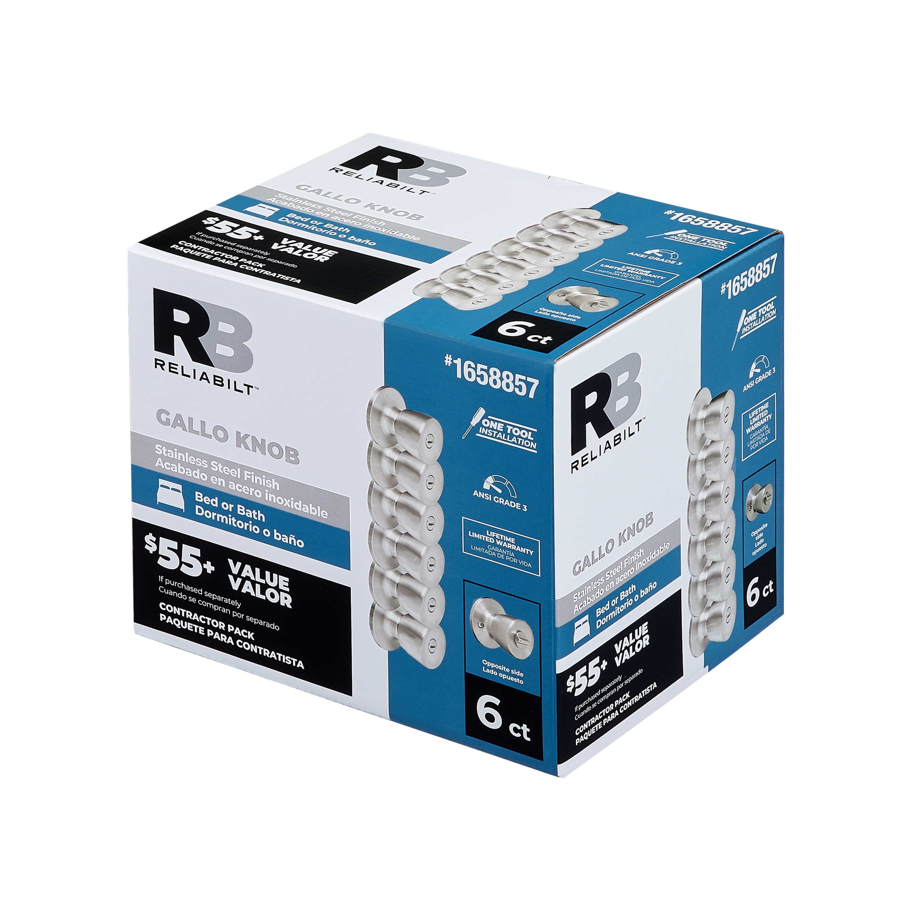 RELIABILT 93680-012 Door-Knobs - View #15