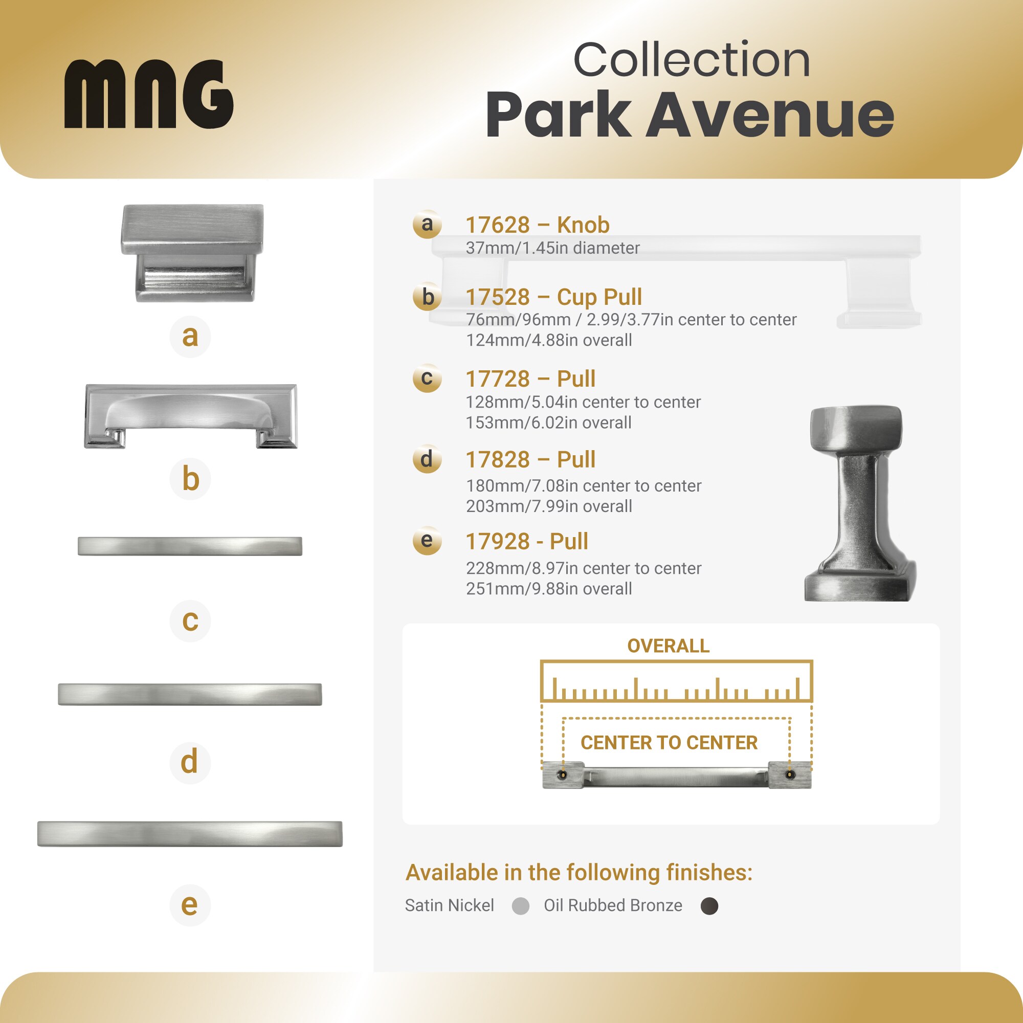 MNG Hardware 17828 Cabinet-Pulls - View #6