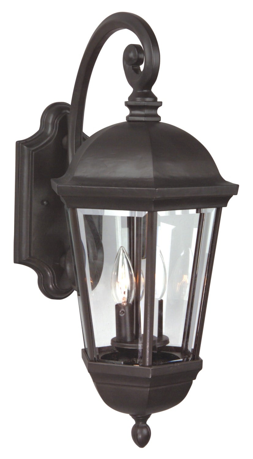 Craftmade Britannia 3-Light 22-in H Oil-Rubbed Bronze Outdoor Wall ...