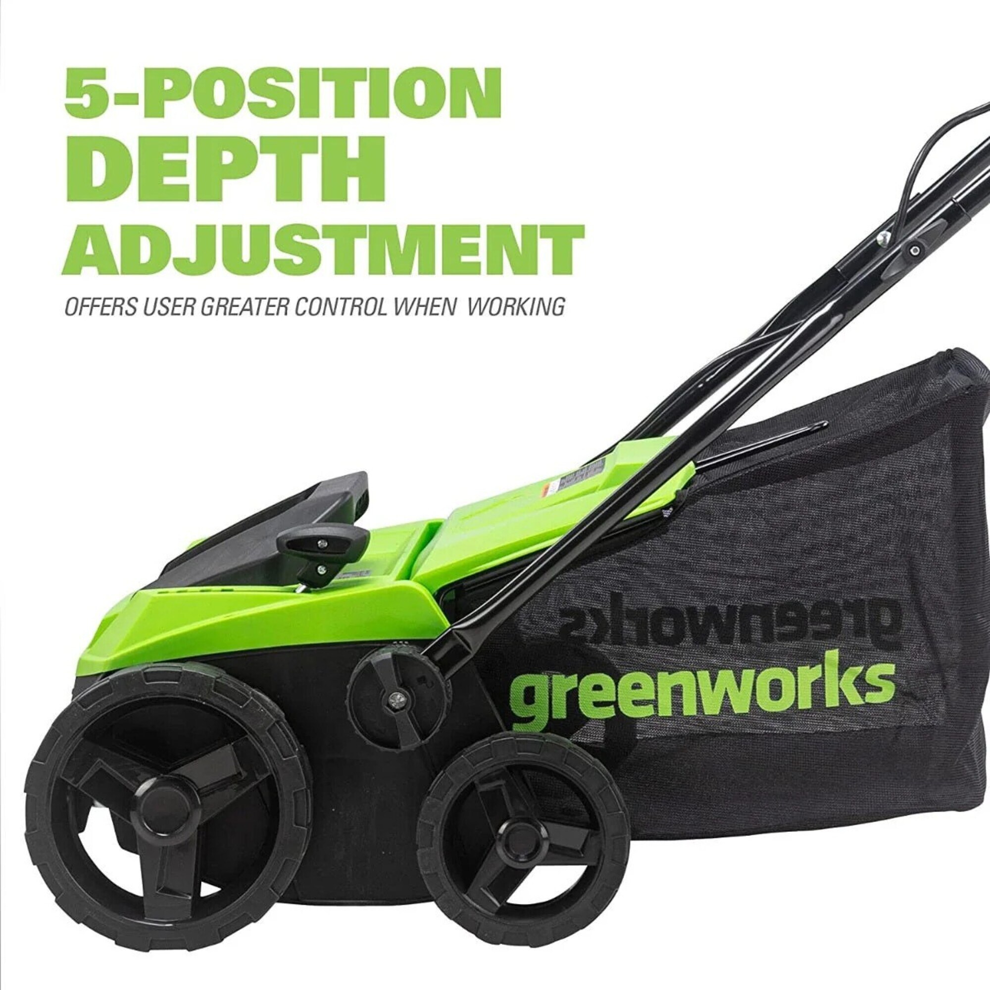 Greenworks DT13B00 dethatcher - View #3