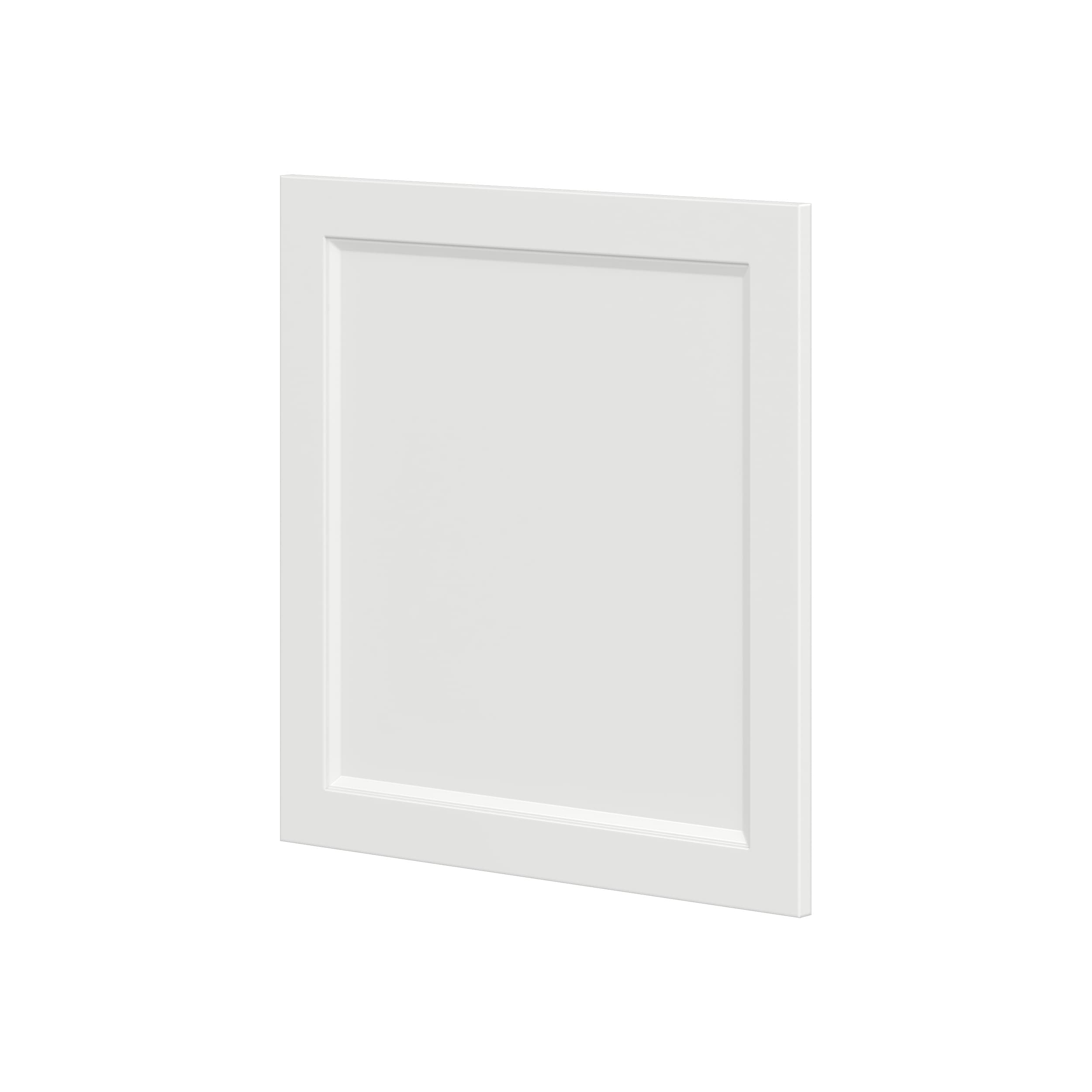 Hugo&Borg DSDR2425-RI Riviera 24-in W x 25-in H Bright White Shaker Base and wall cabinet doors (Fits 24-in base box )