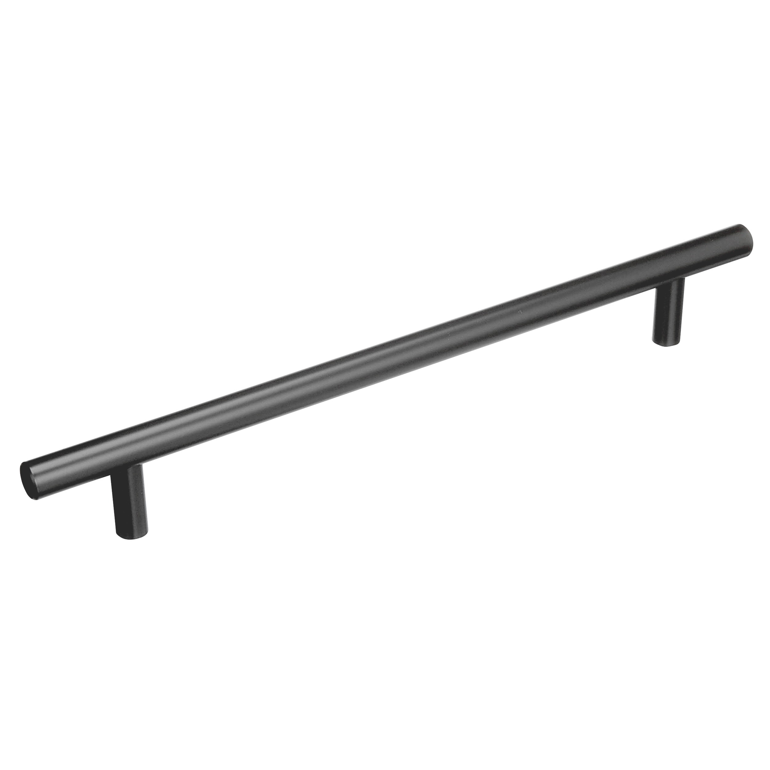 Amerock BP40518MB Bar Pulls 7-9/16-in , 192mm Center to Center Matte Black Cylindrical Bar
